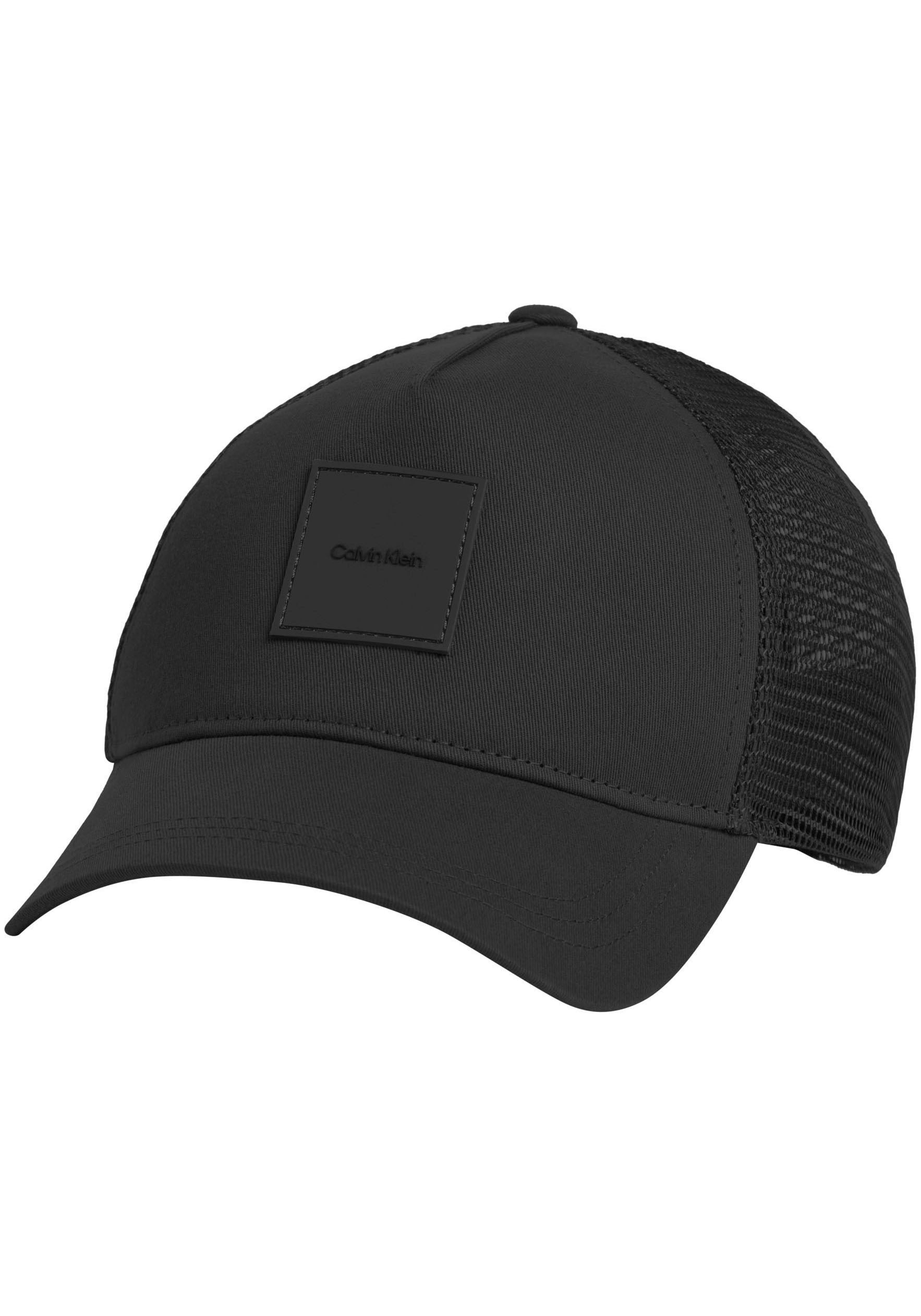 Calvin Klein Jeans Baseball Cap "TONAL PATCH TRUCKER", Logopatch günstig online kaufen