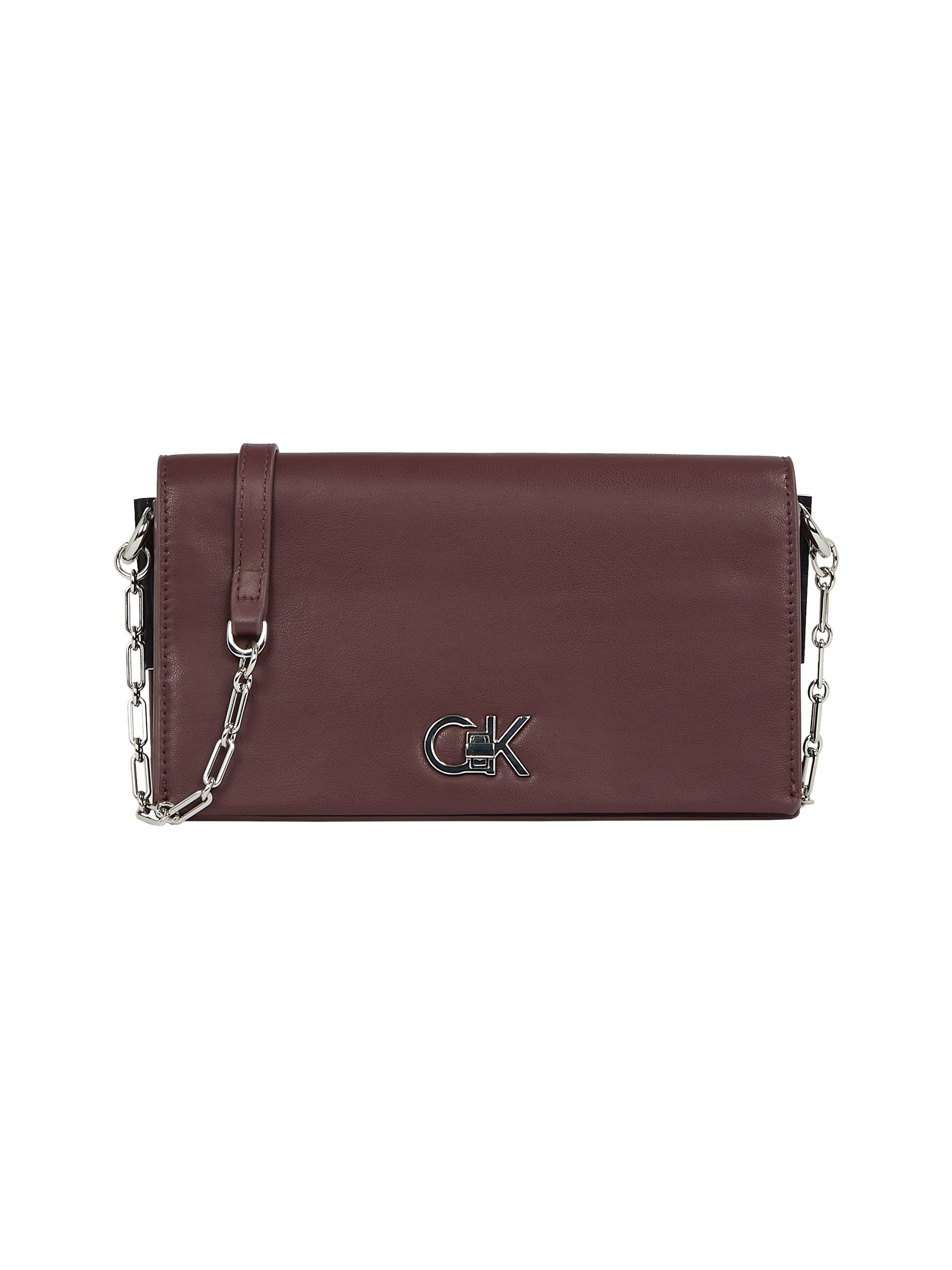 Calvin Klein "CK CONVERTIBLE MINI BAG", Abendtasche, kleine Umhängetasche, Gliederkette Schulterriemen