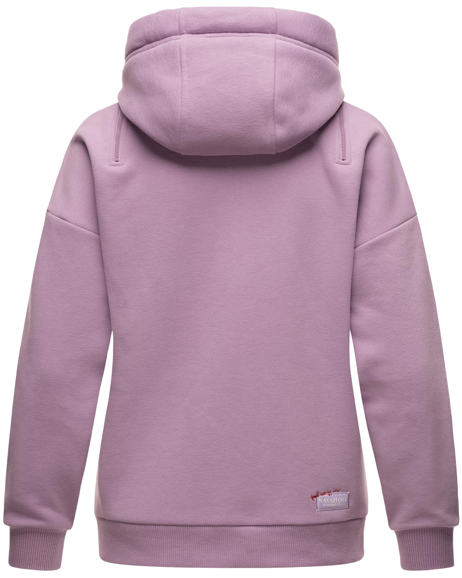 Navahoo Kapuzensweatshirt »Zuckerbärchen«, Kuscheliger Hoodie mit breiten Tunnelzugkordeln