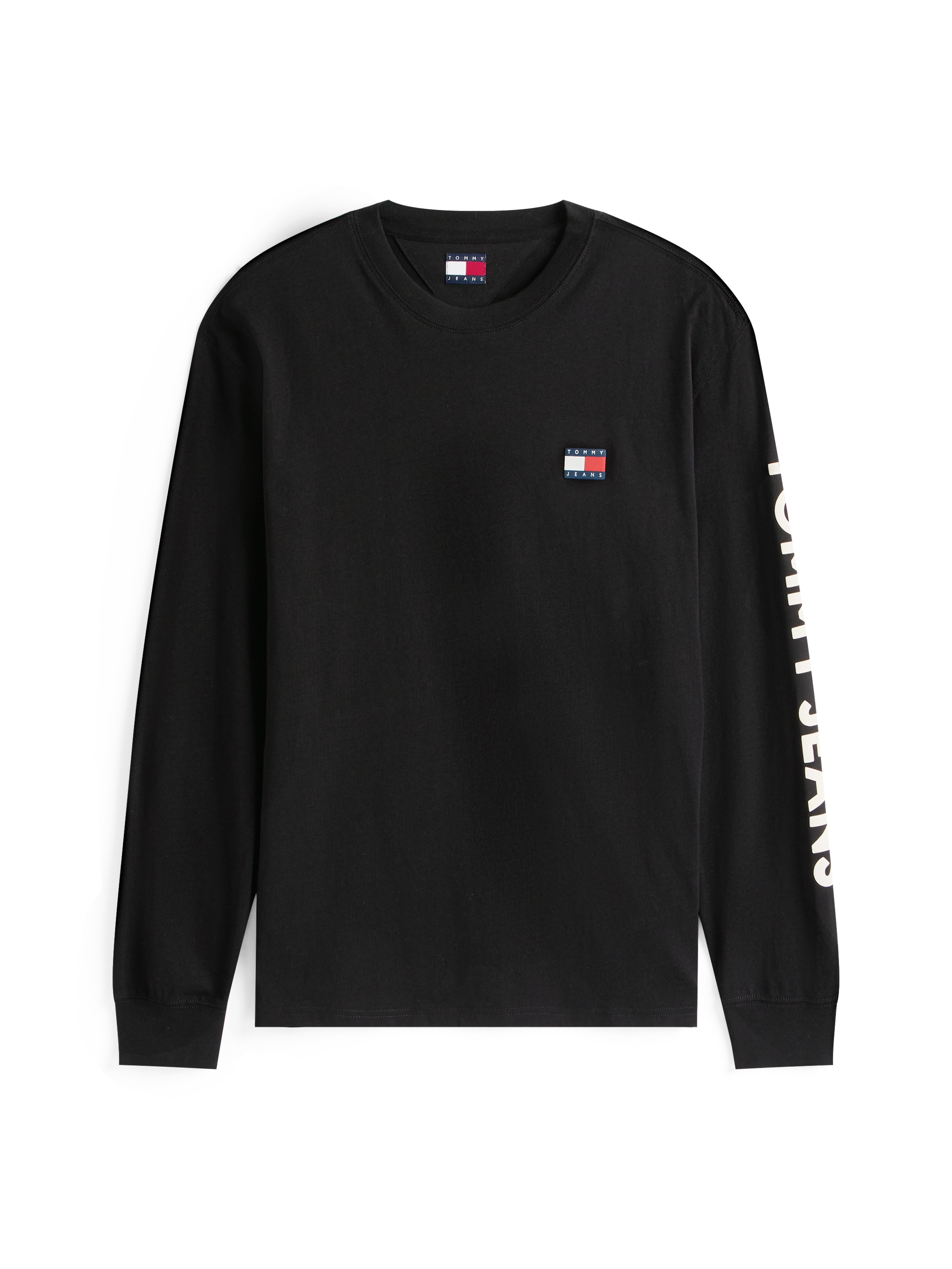 Tommy Jeans Langarmshirt »TJM REG POP COL NW CLSC LS T EXT«, Mit Rundhalsausschnitt