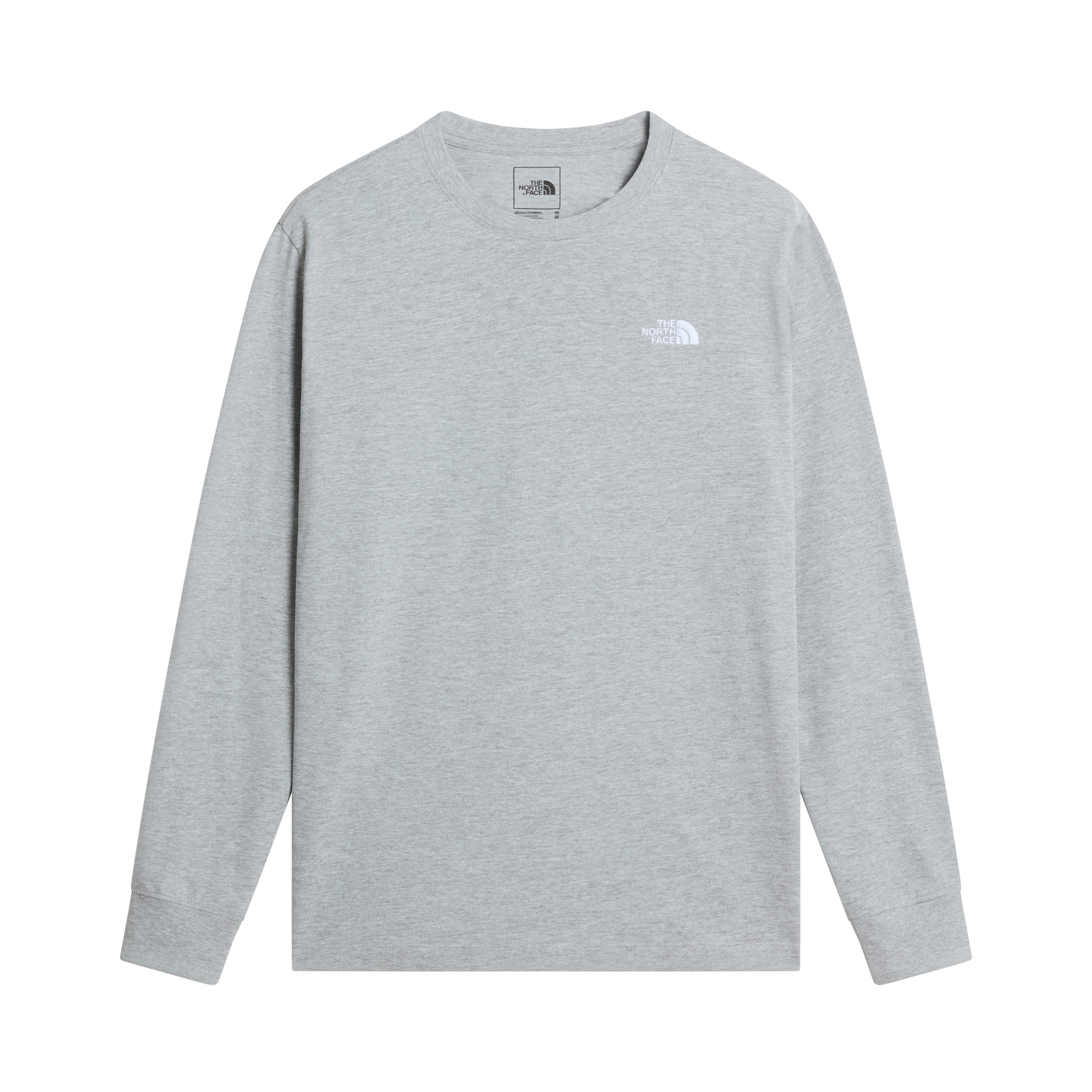 The North Face Langarmshirt »M EVOLUTION SIMPLE DOME REGULAR LONG SLE« mit Rundhalsausschnitt, reguläre Passform, aus Baumwollmischung