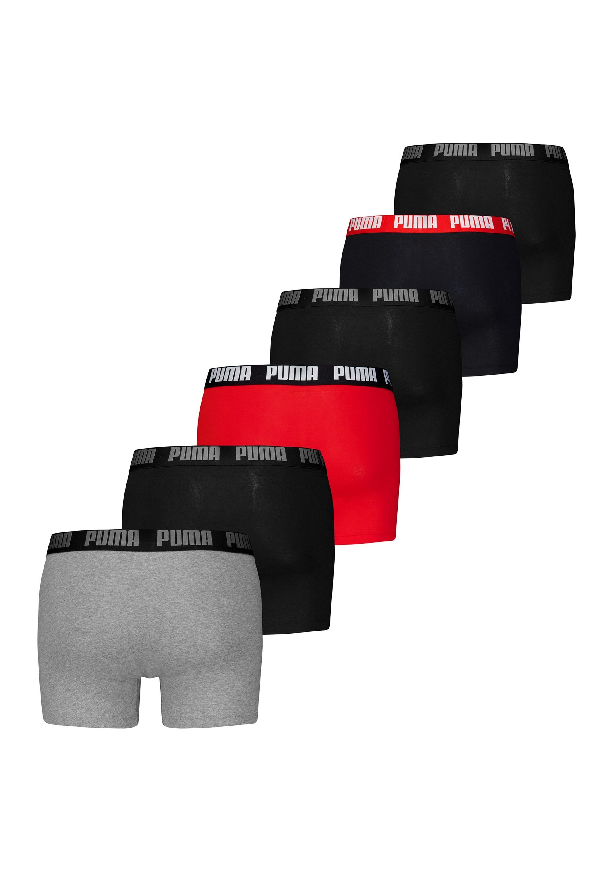 PUMA Boxershorts »Boxershort PUMA BASIC BOXER 6P ECOM 6er Pack«