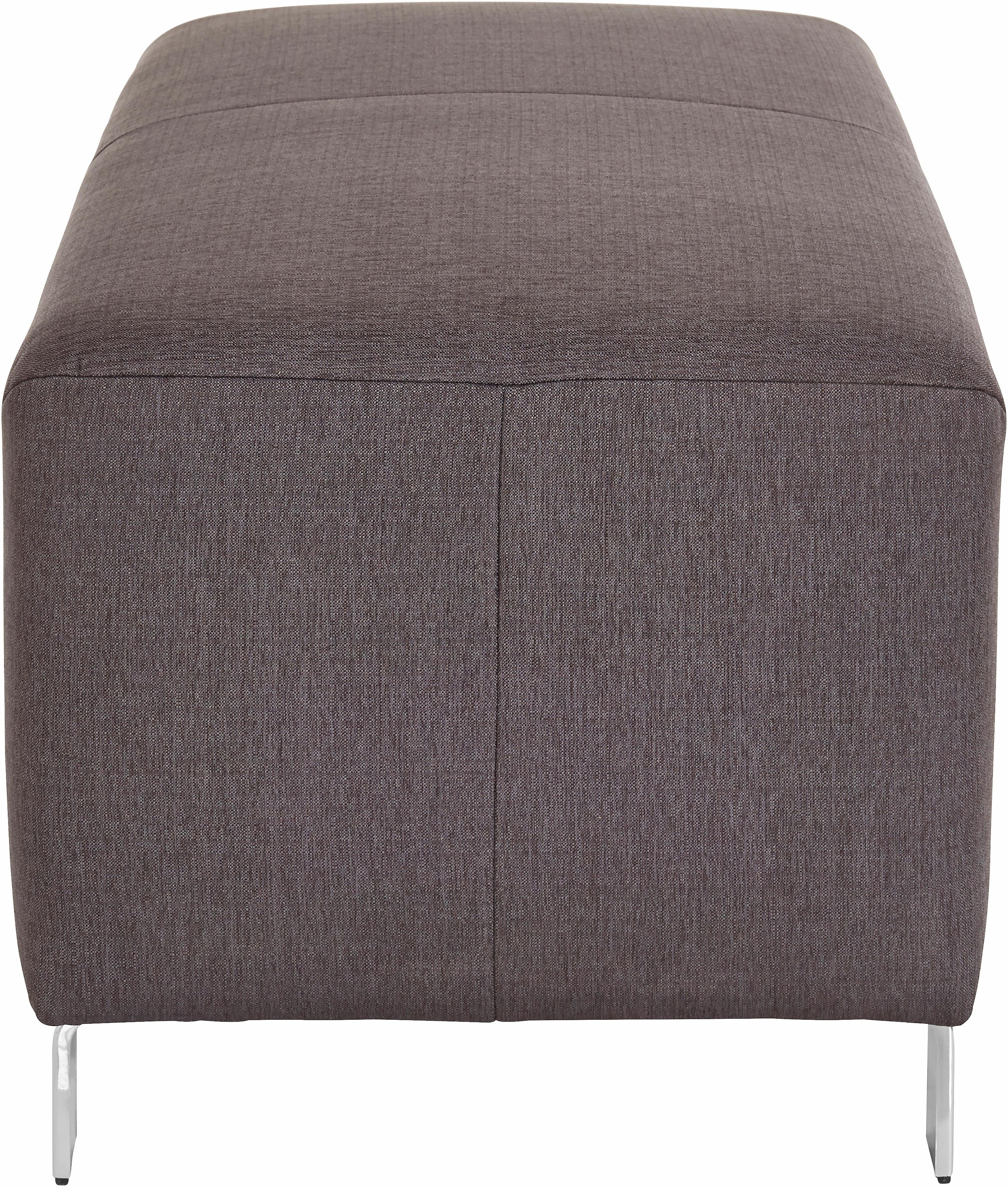 exxpo - sofa fashion Polsterhocker »Intenso, Hocker, modern« hohe Bodenfreiheit, frei im Raum stellbar, hoher Sitzkomfort