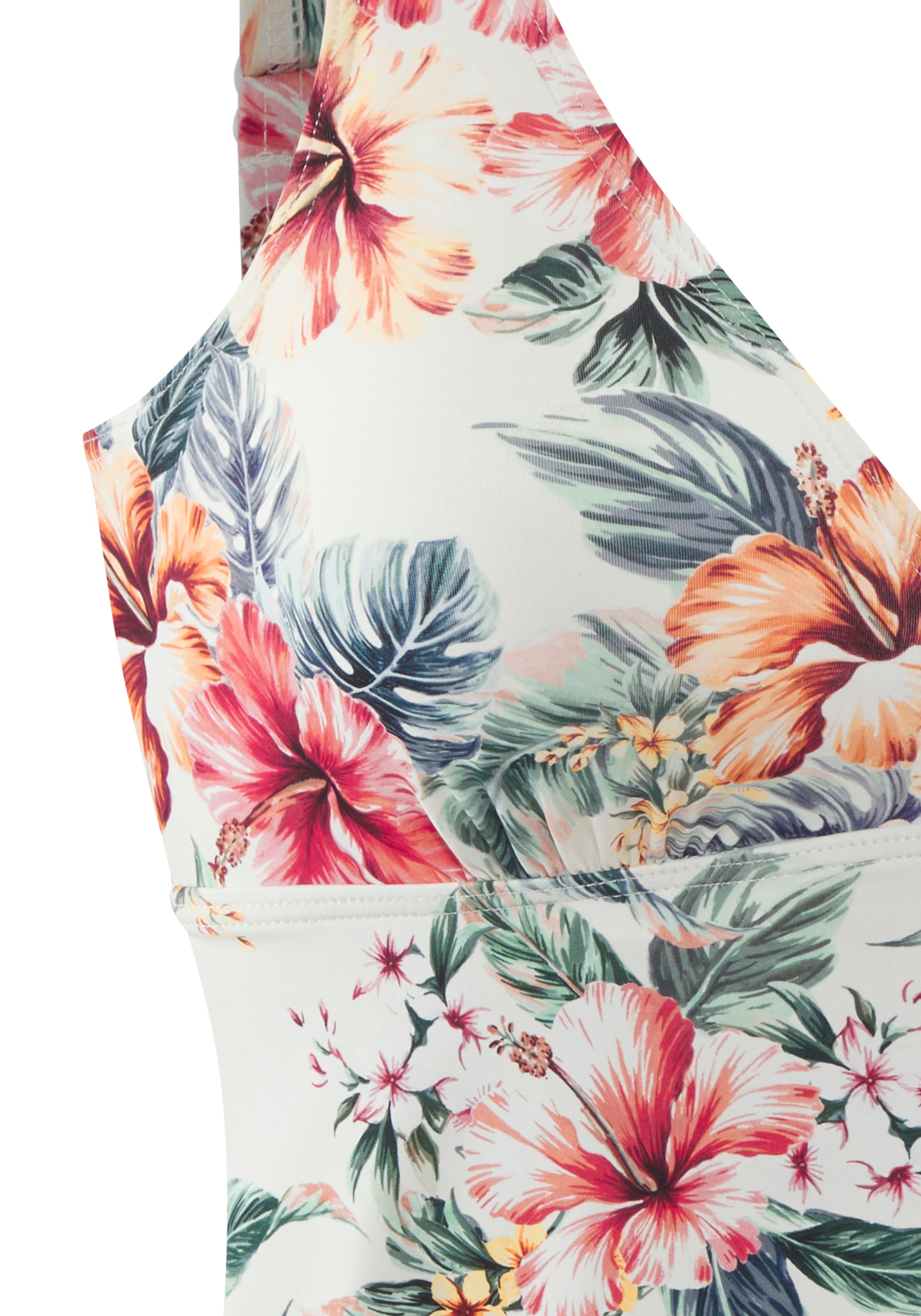 LASCANA Bügel-Tankini-Top »Salsa«, mit tollem Blumenprint