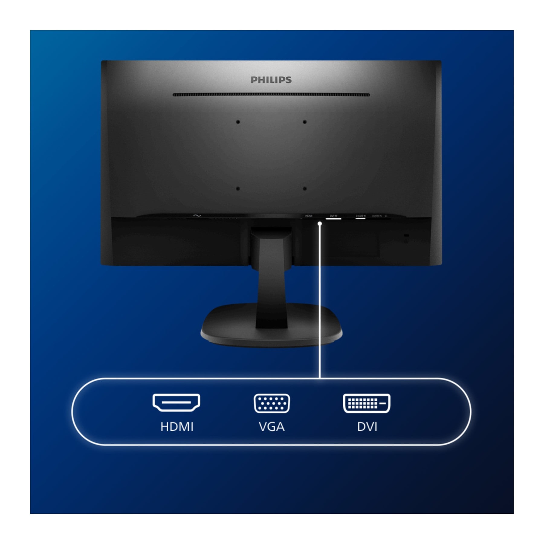 Philips LED-Monitor »273V7QDAB«, 69 cm/27 Zoll, 1920 x 1080 px, Full HD, 4 ms Reaktionszeit, 75 Hz