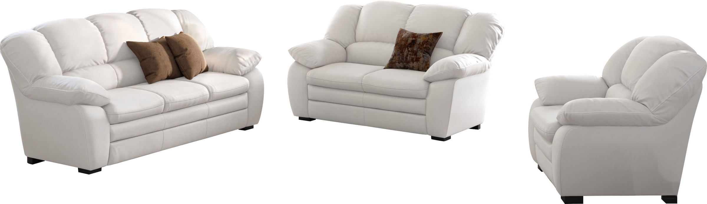 Cotta Casino Leather Sofa Set