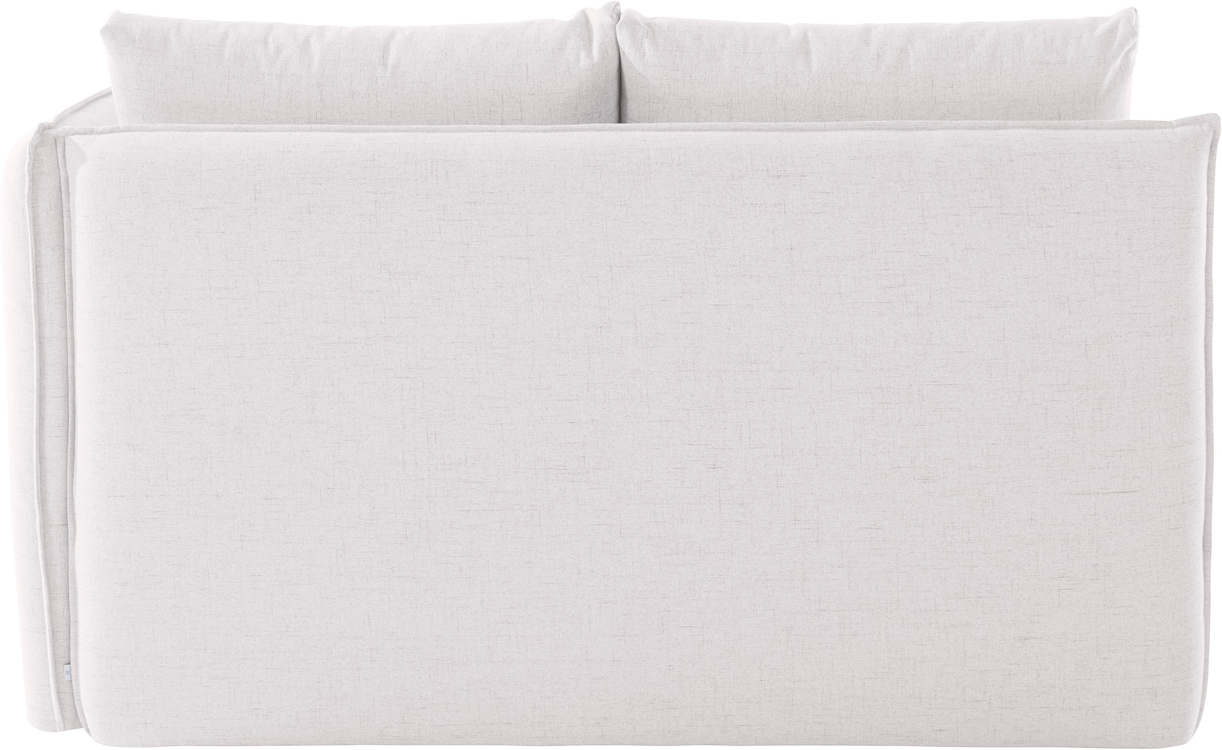 Ottomane OTTO HOME "Nöre", beige (creme), B:138cm H:86cm T:128cm, 100% Polyester, Sofas, Ottomane, kurzes Lounge-Modul - zum Zusammenstellen, Breite 138 cm, Tiefe 128 cm 5