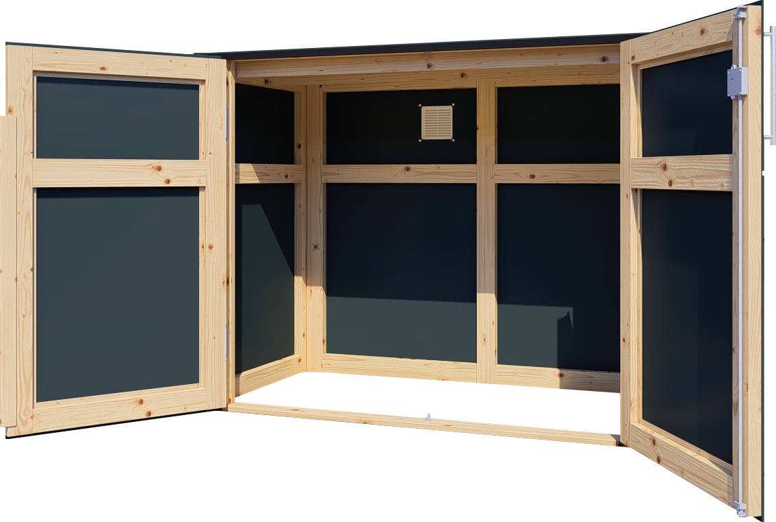 BERTILO Garten-Geräteschrank 