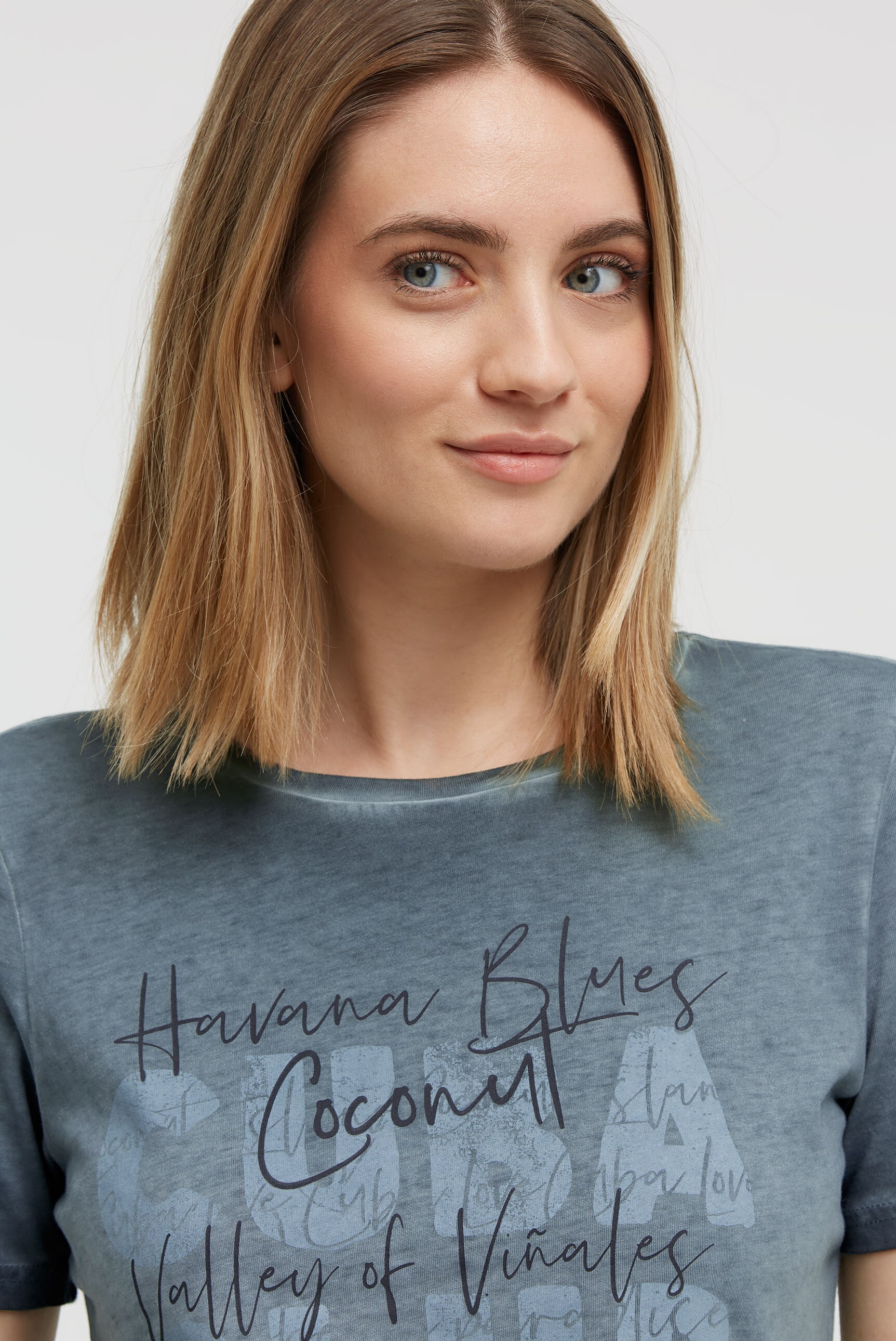 SOCCX Rundhalsshirt mit Necktape