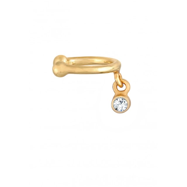 Elli Single-Ohrhaken »Earcuff Kugel Kristall Elegant 925 Silber« online  bestellen | BAUR