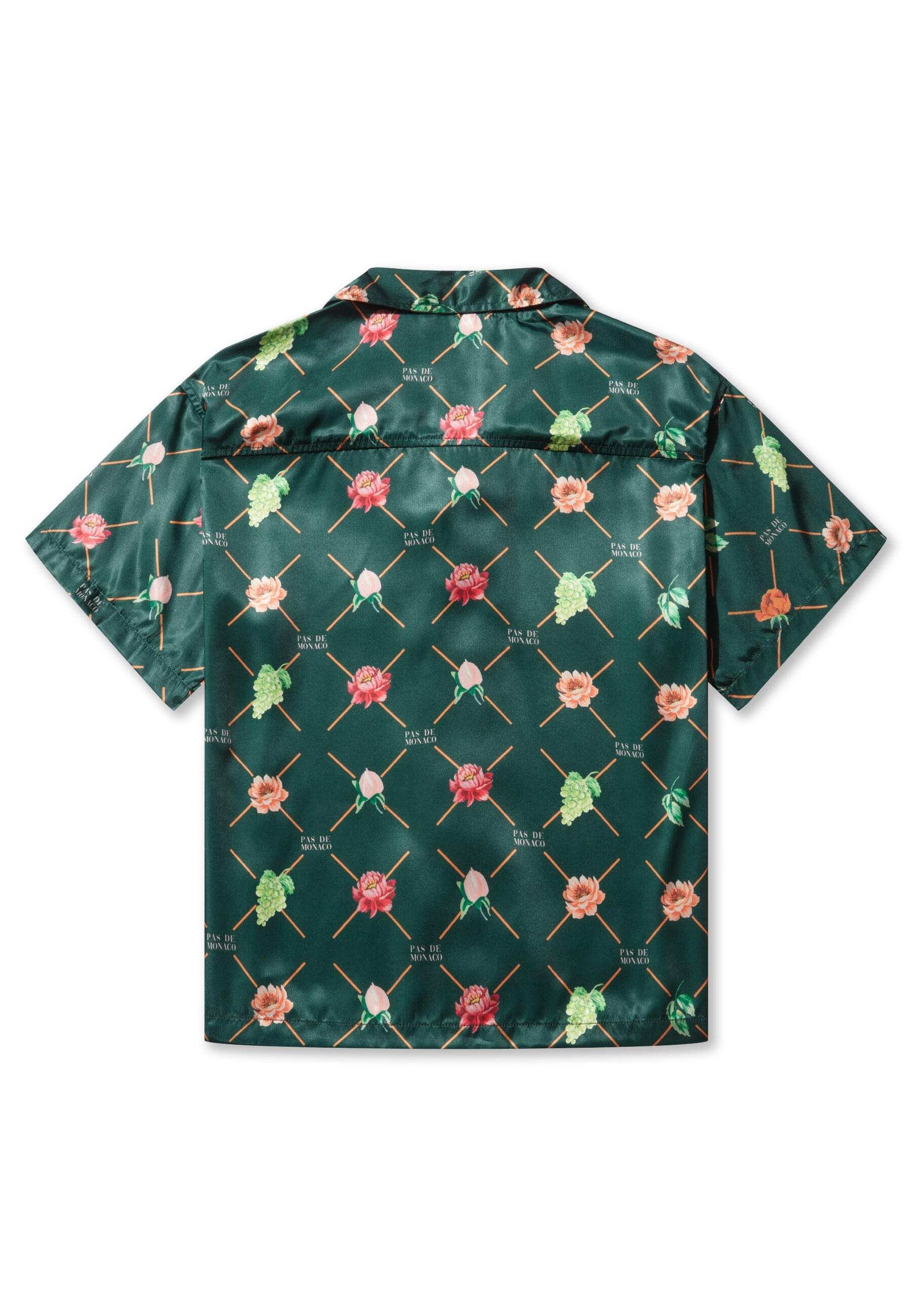 Pas De Monaco Langarmhemd »Pas De Monaco FRUIT MONOGRAM CUBAN SHIRT«, (1 tlg.)