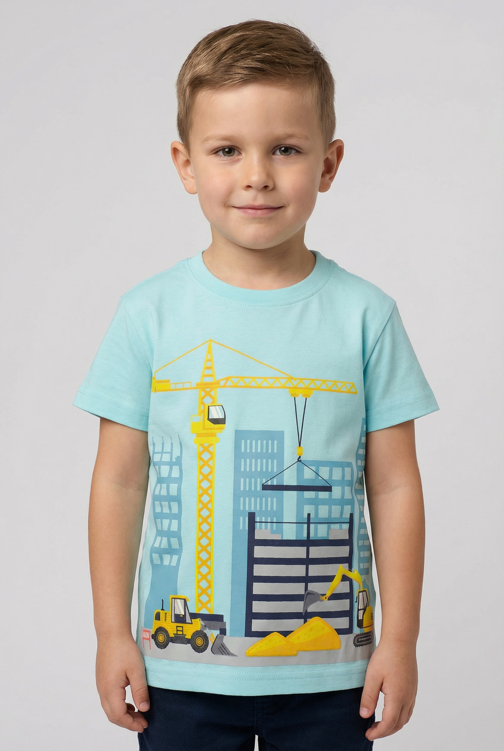Blue Seven T-Shirt Basic Passform, ohne Verschluss, unifarben oder mit Druck