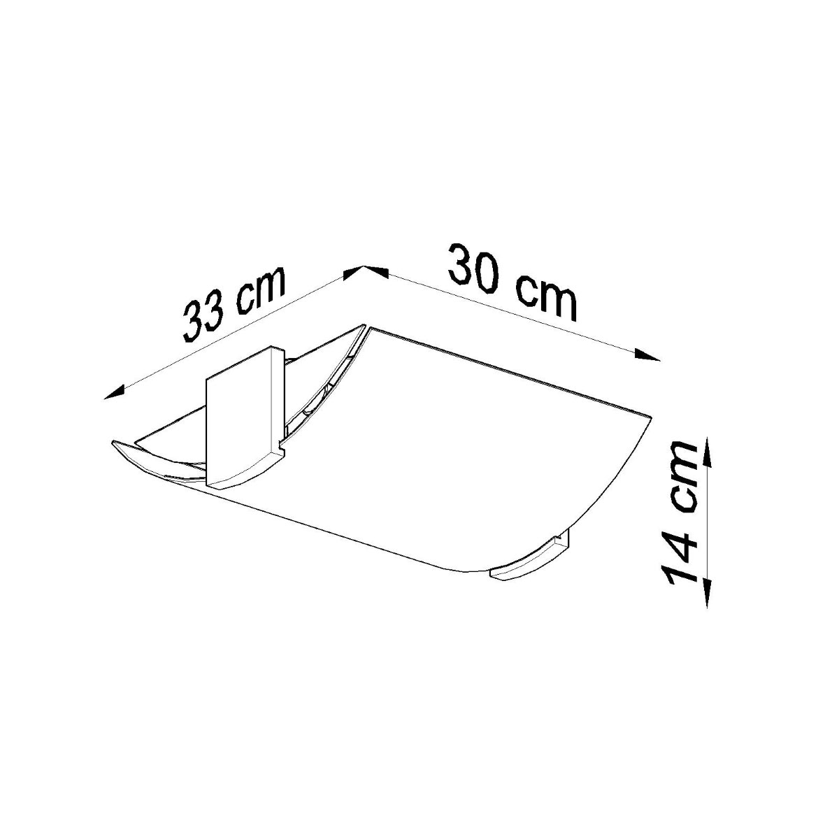 SOLLUX lighting Deckenleuchte »EMILIO«, 2 flammig, Leuchtmittel E27 | ohne Leuchtmittel, Verteiltes Licht