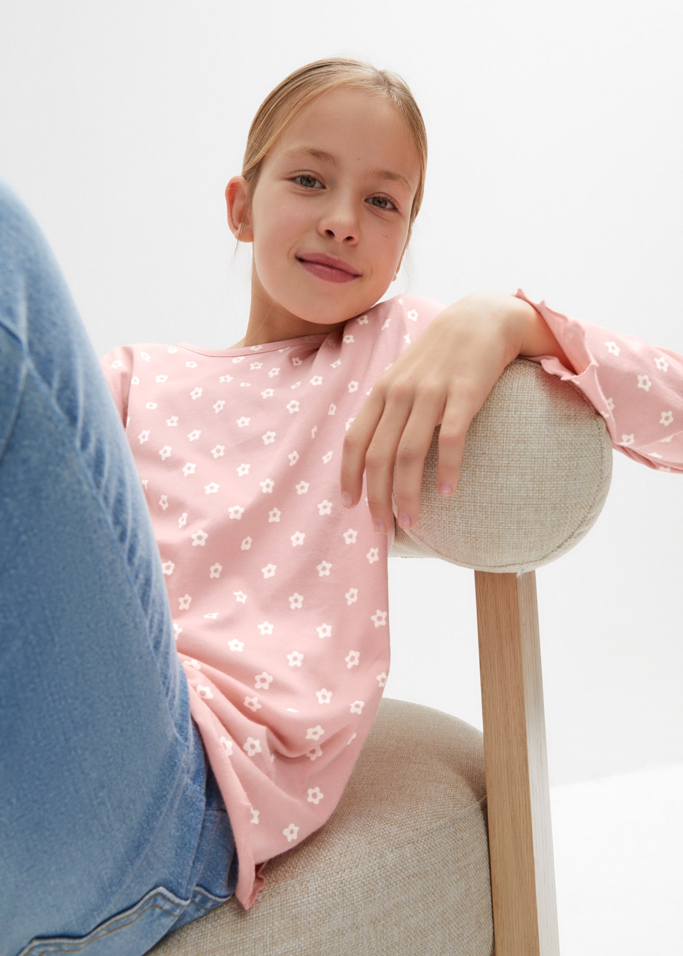 bonprix Langarmshirt Packung, 3, 3 Stk.