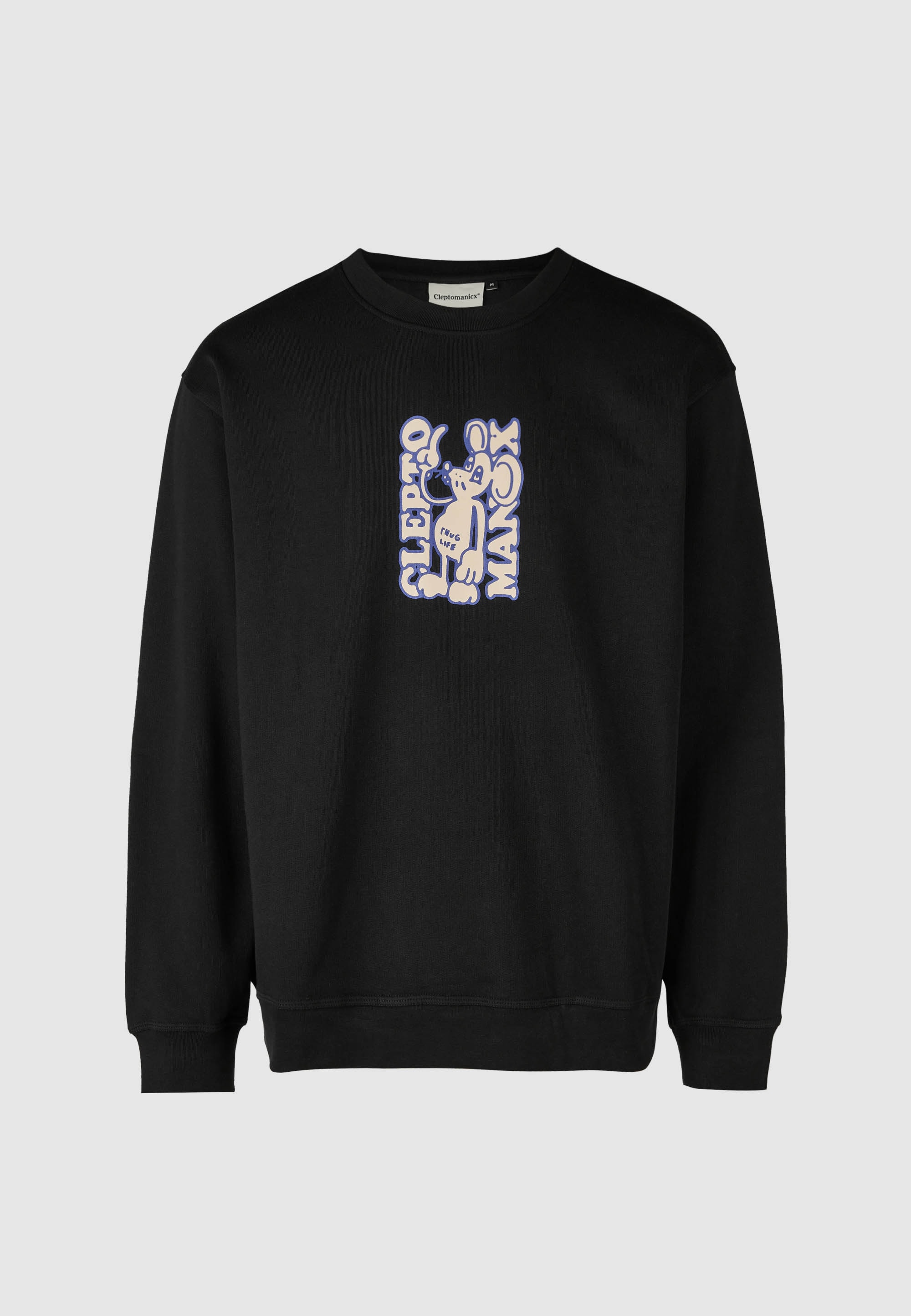 Cleptomanicx Sweatshirt »Boxy Crewneck Thug Mouse«, im lockeren Schnitt