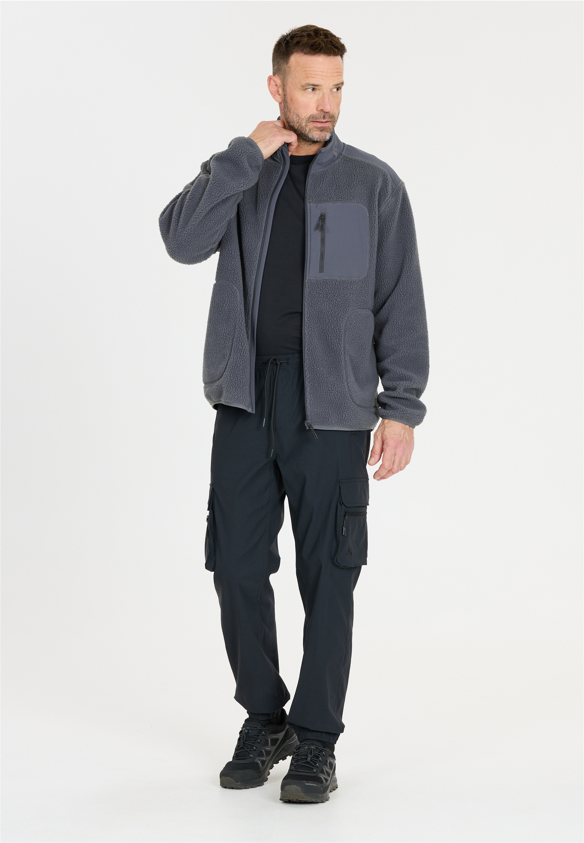 WHISTLER Fleecejacke »Felis« aus weichem Teddyfleece mit flachen Nähten