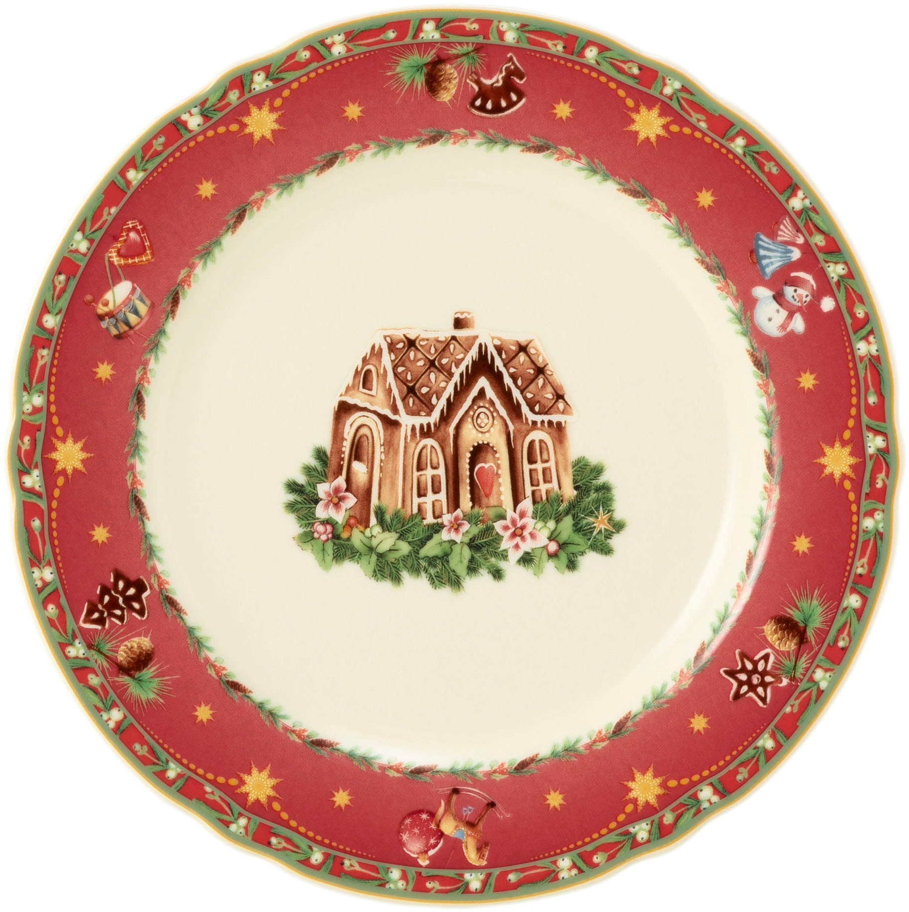 Seltmann Weiden Frühstücksteller "Marieluise - Weihnachtsnostalgie" Teller rund 20 cm