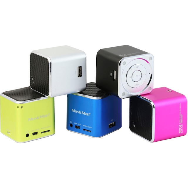 Technaxx Portable-Lautsprecher »Mini MusicMan Soundstation«, (1 St.) | BAUR