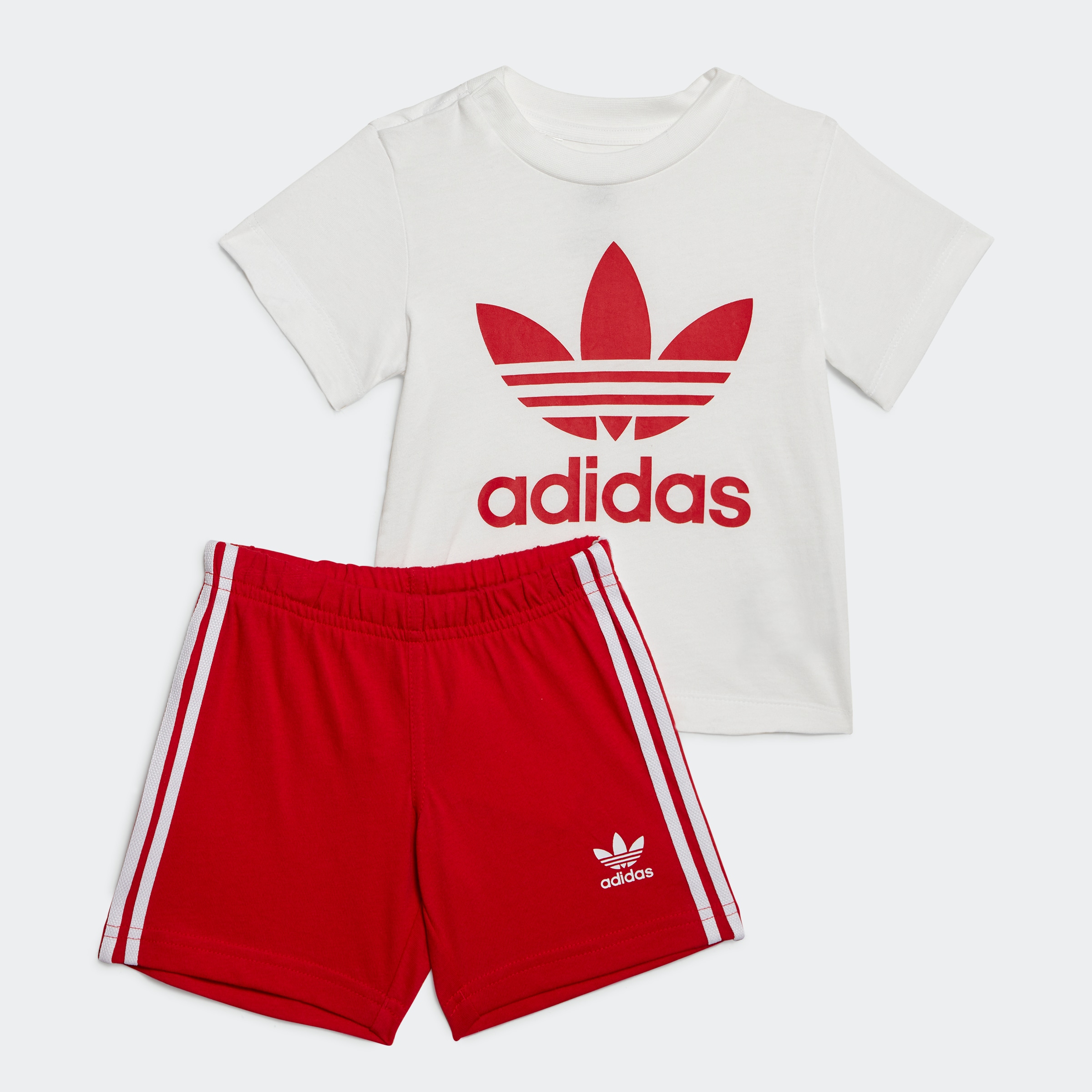 adidas Originals Funktionsweste "TREFOIL SHORTS UND SET", (Set)