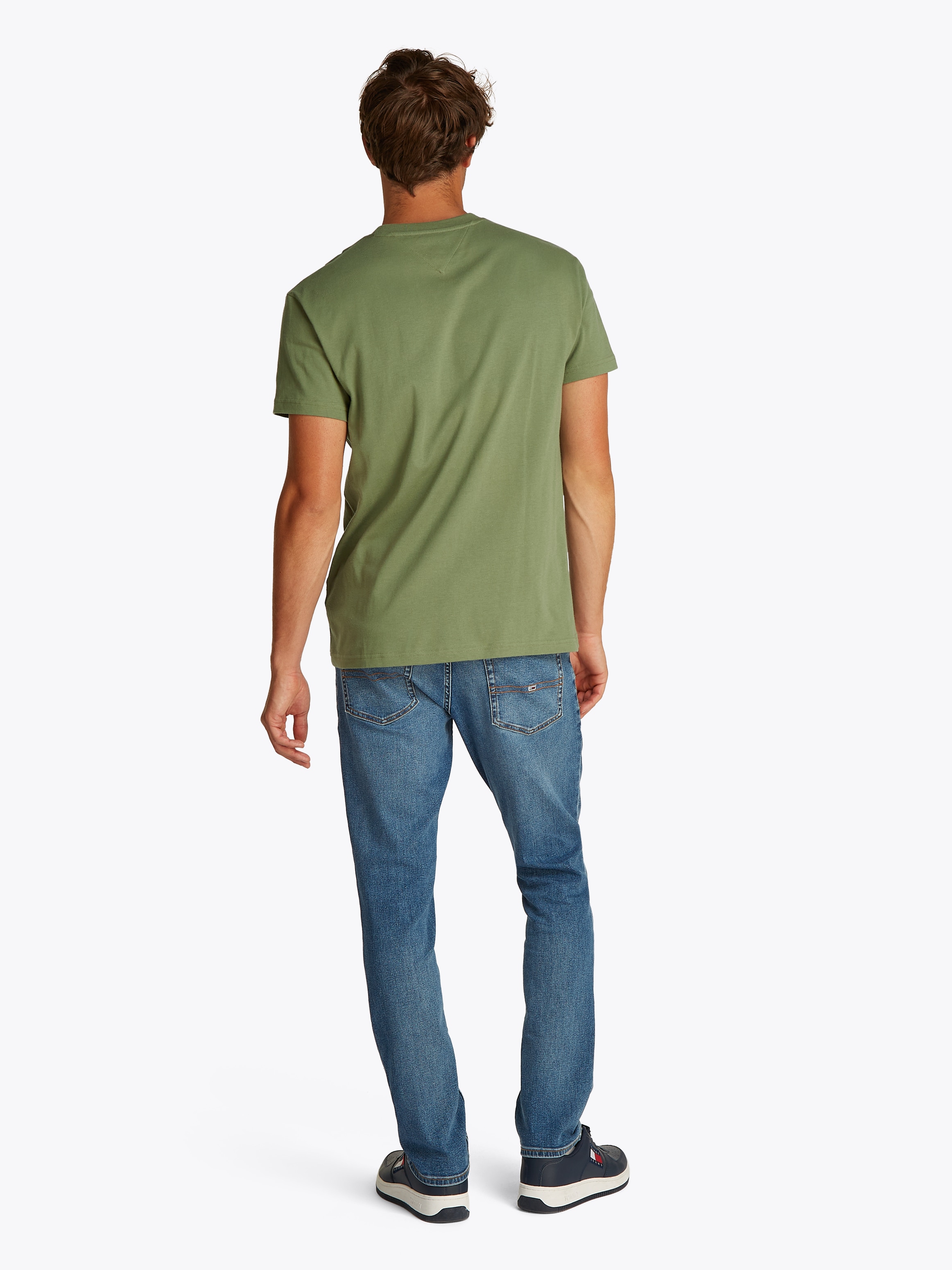 Tommy Jeans T-Shirt »TJM REG DNA GRAPHIC TEE EXT«, mit kontrastfarbenen Print