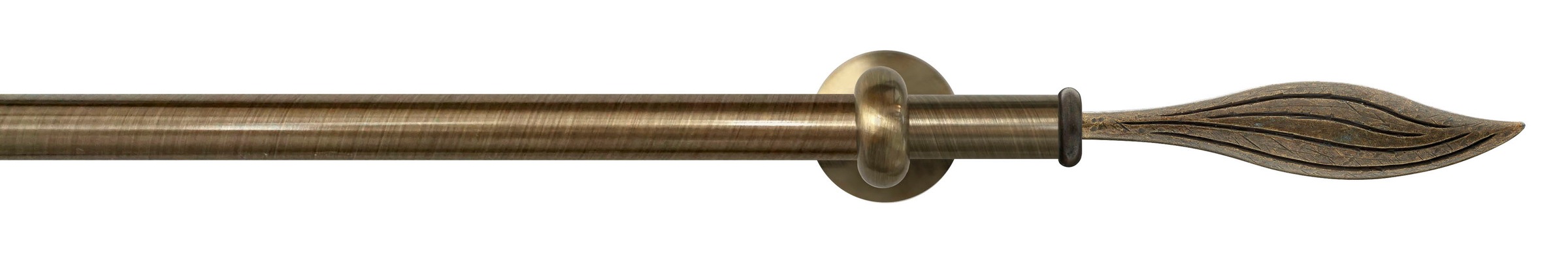 GARESA Gardinenstange "ESPERANCA" Ø 16 mm 1 läufig-läufig Wunschmaßlänge ru günstig online kaufen