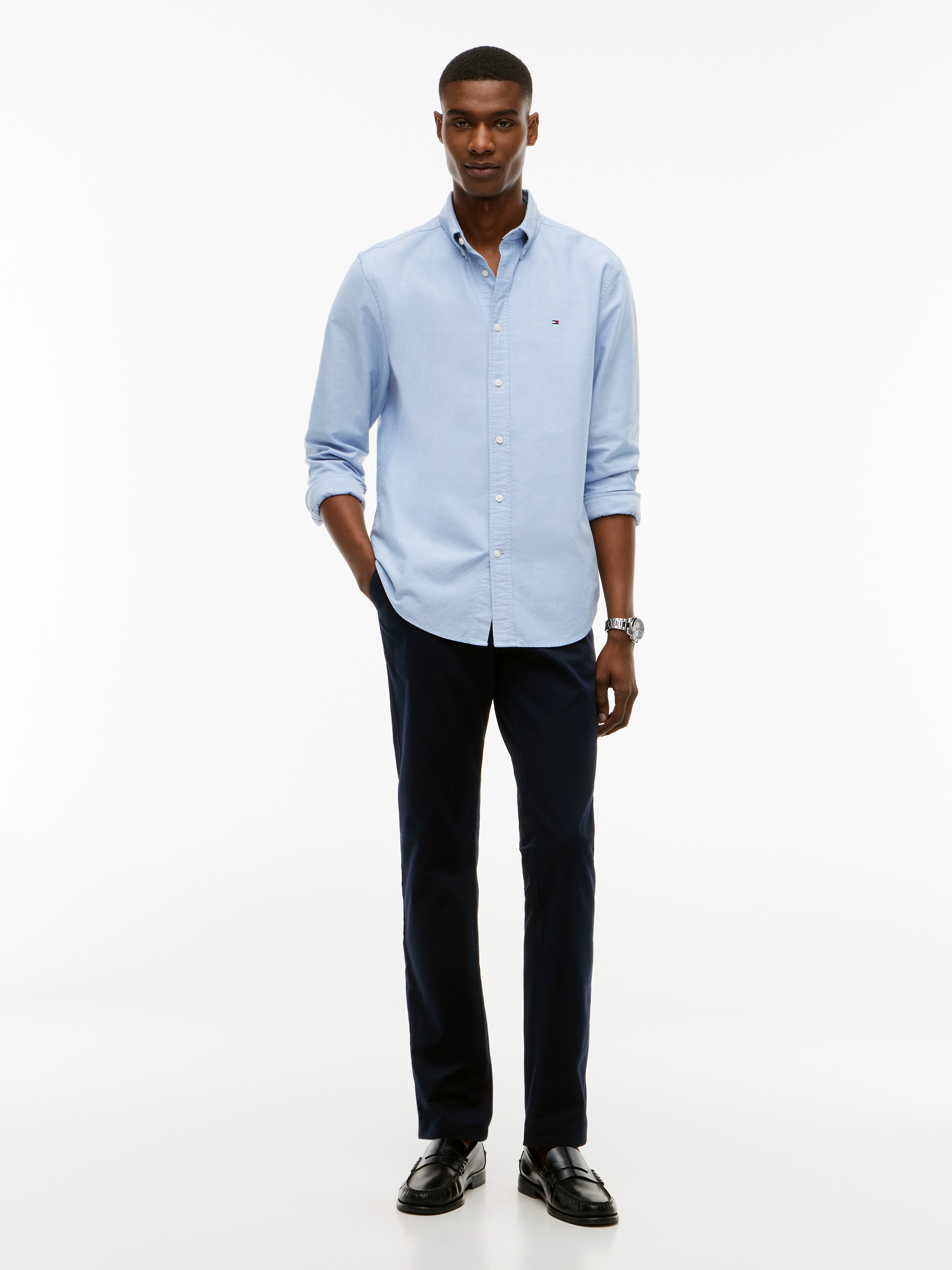 Tommy Hilfiger Chinohose »Chino Bleecker 1985 PIMA CO«