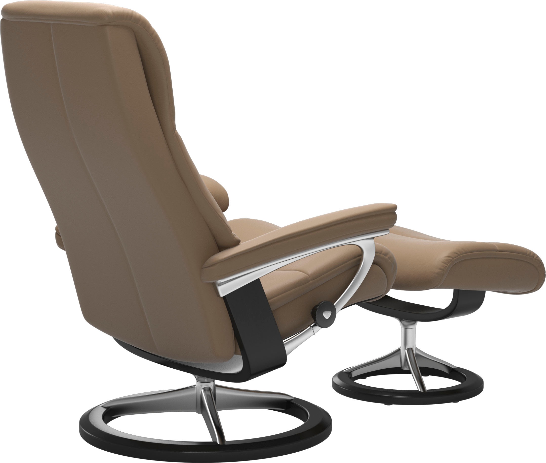 Stressless® Fußhocker »View«, mit Signature Base,Gestell Schwarz