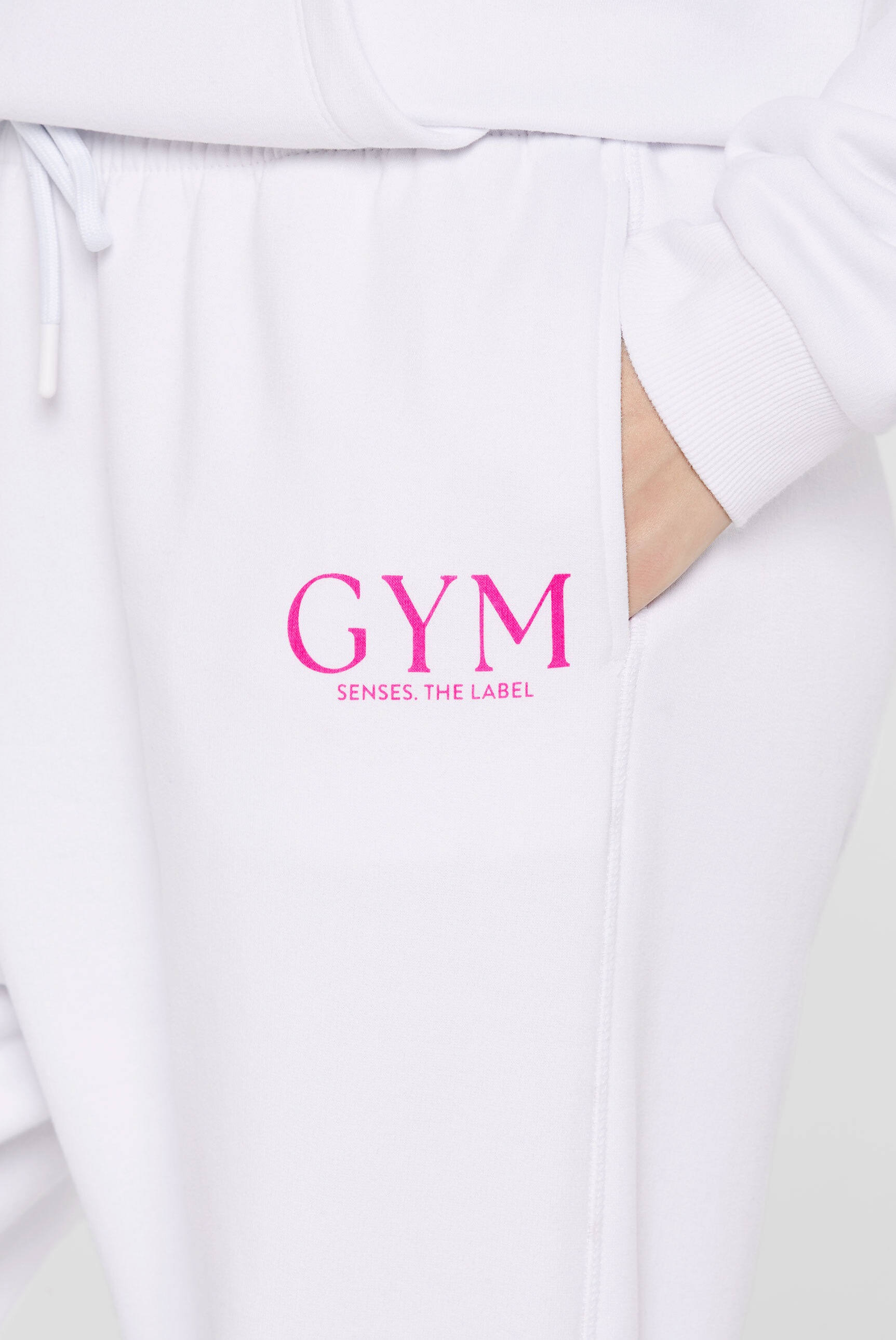 SENSES.THE LABEL Sporthose, mit Elastikbund und Kordel