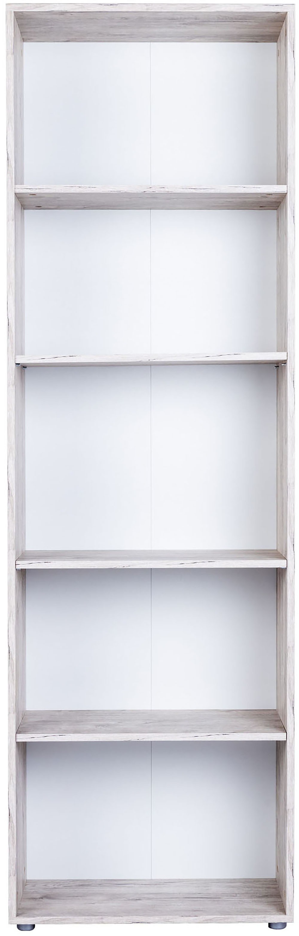 Thumbnail - Home affaire Standregal "Standregal "Rieke"" 1 Stk. tlg. Standregal, 5 offene Fächer,2 Einlegeböden 3-fach höhenverstell...