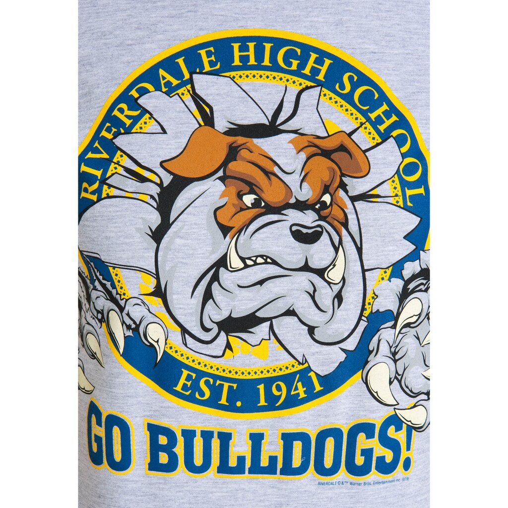 LOGOSHIRT T-Shirt »Riverdale – Go Bulldogs!«, mit lizenziertem Originaldesign
