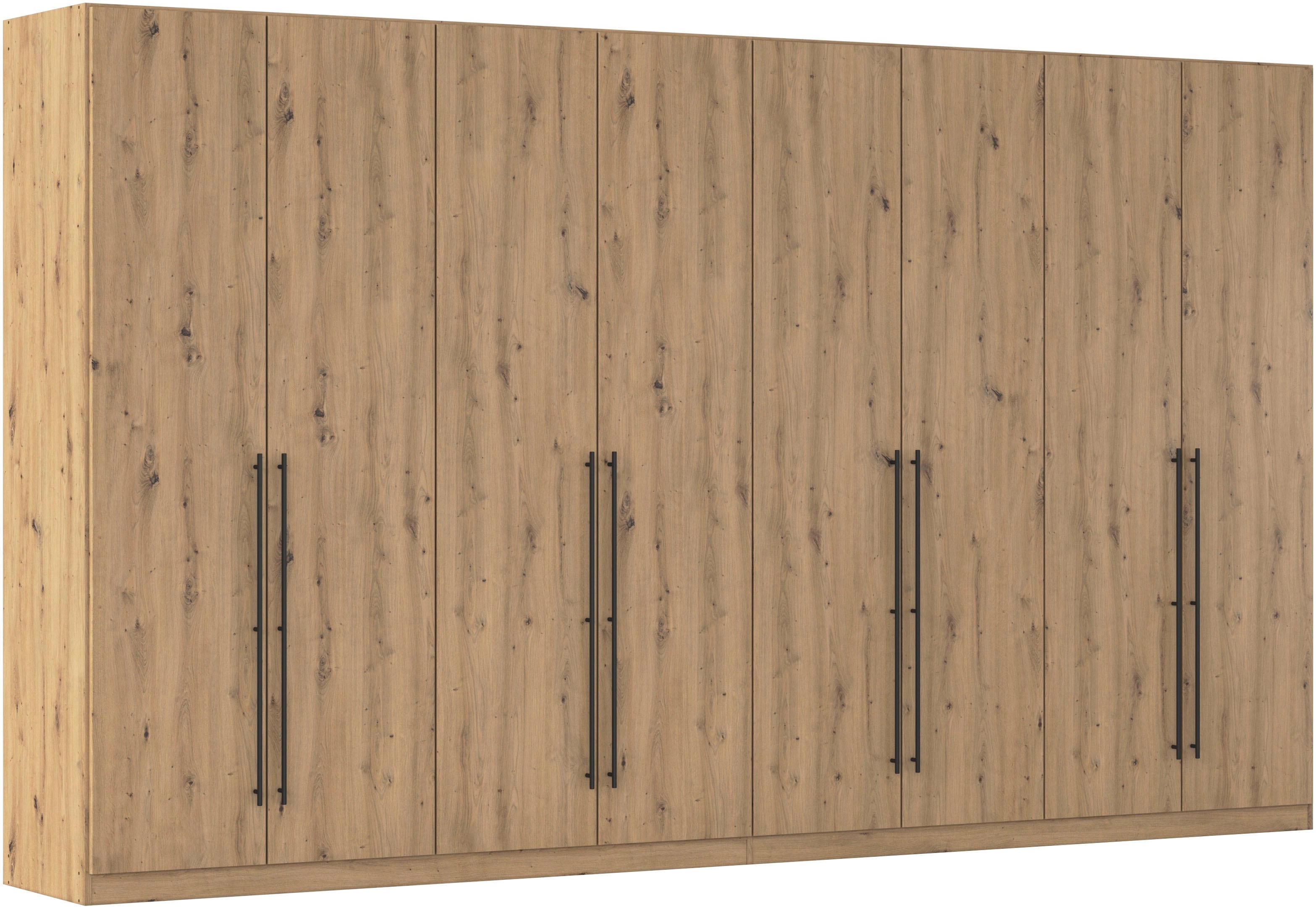 OTTO home Kleiderschrank "Mehrzweckschrank Aktenschrank Möbel Mietswohnung Schlafzimmer AVOLA" 3 verschiedene Ausstattungen BASIC/CLASSIC/PREMIUM (inkl. SOFT-CLOSE), mit hochwertigen Stangengriffen in Schwarz aus Metall MADE IN GERMANY