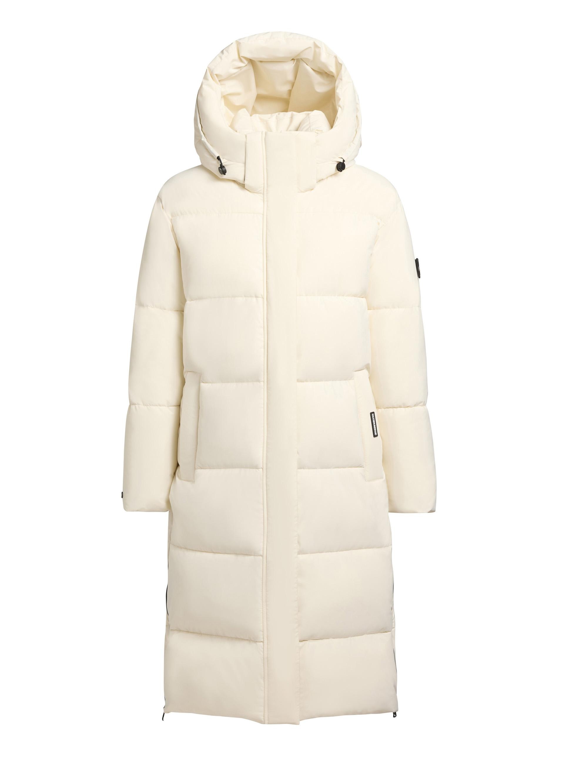 khujo Steppmantel »Rachel Matt-YM«, Warmer gesteppter Damen Mantel mit (abnehmbarer Kapuze)