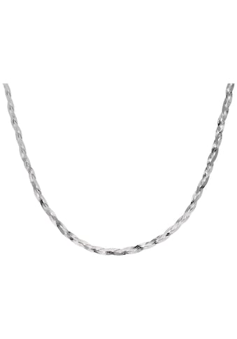 Collier »Heringbonekette, geflochten, Silber 925«