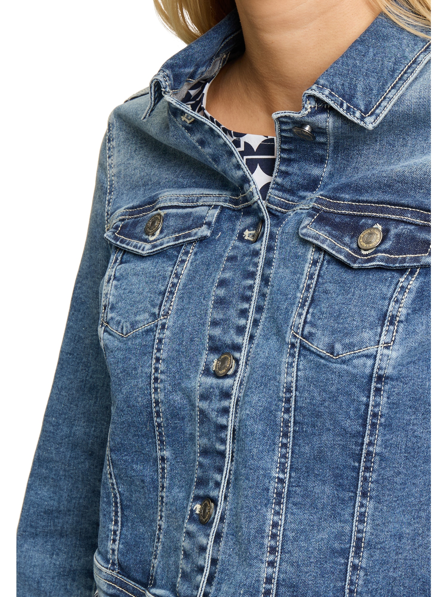 Vera Mont Jeansjacke »Vera Mont Jeansjacke mit Waschung«