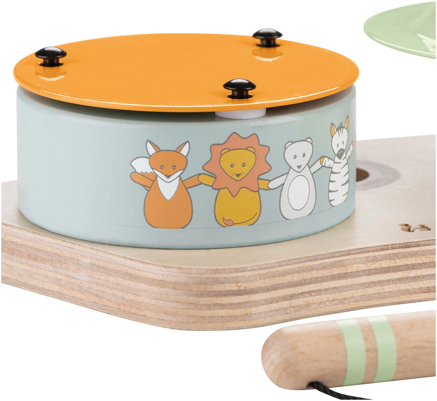 Hauck Spielzeug-Musikinstrument »Play Drums S, hauck Animals«, für Hauck Play Tray; FSC® - schützt Wald - weltweit