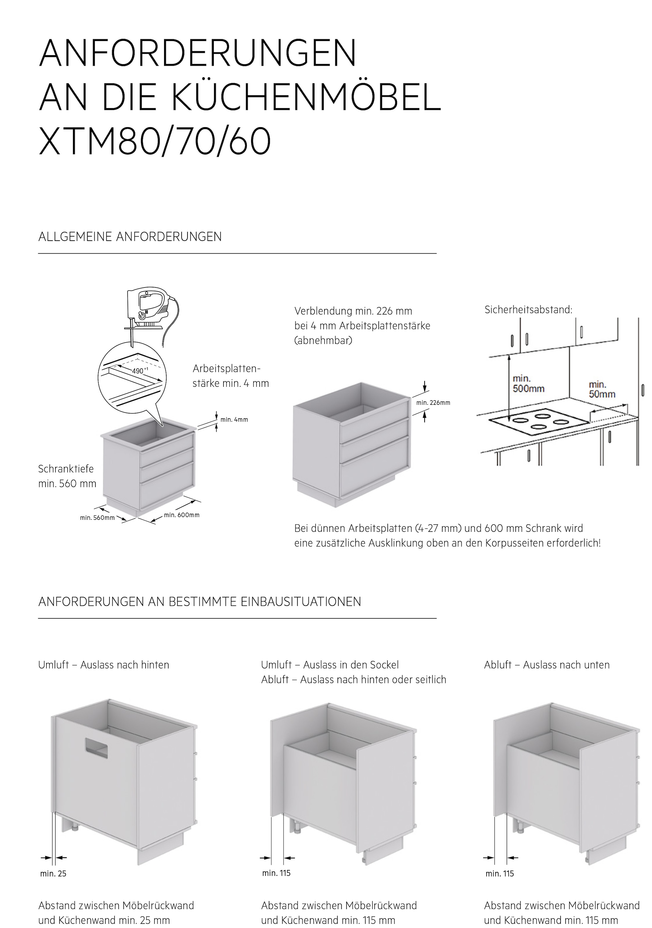AEG Kochfeld mit Dunstabzug »TH84CB0BSZ« SaphirMatt® - 10× kratzresistenter & Anti Fingerprint, Made in Germany