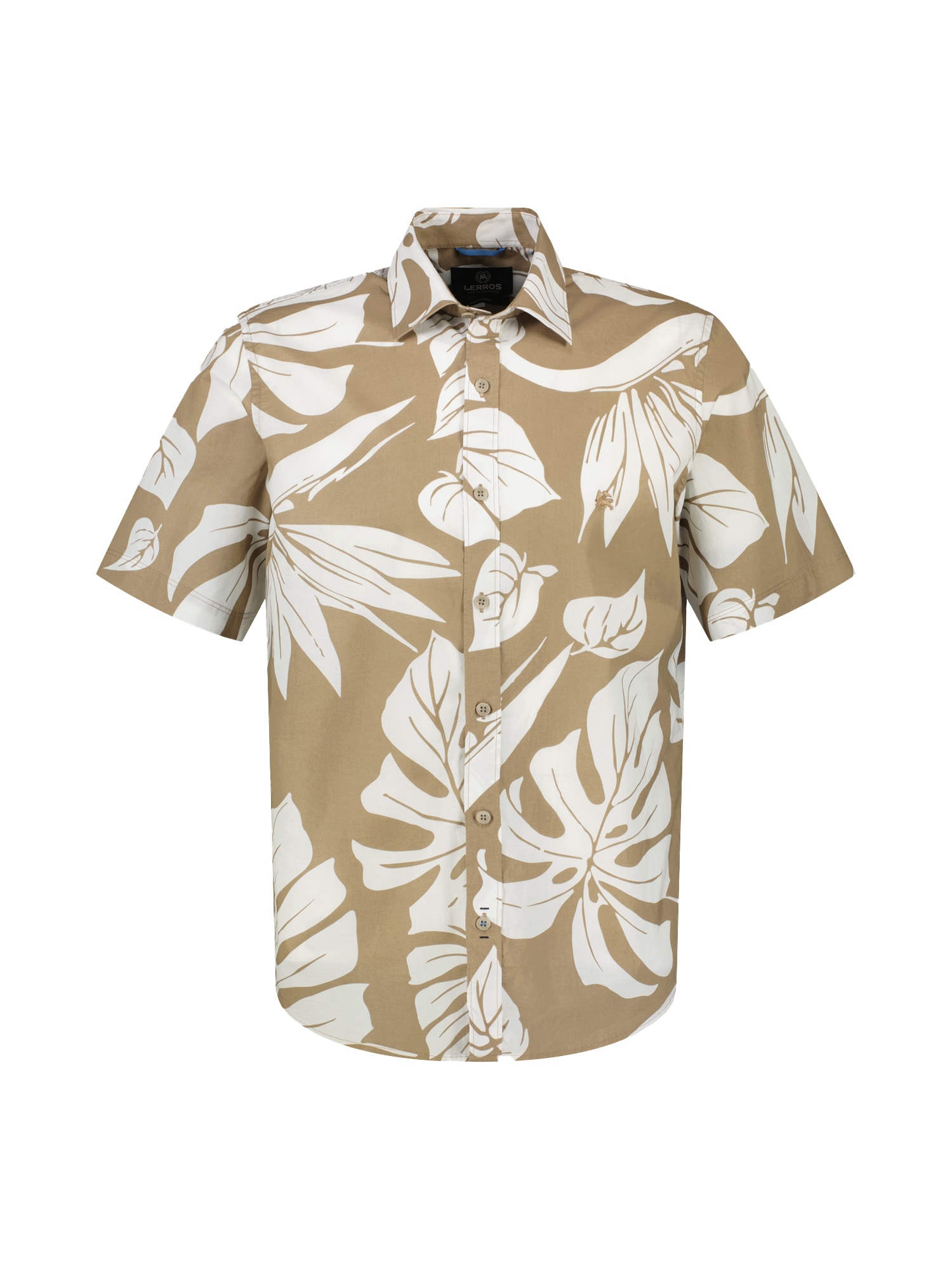 LERROS Kurzarmhemd »LERROS Kurzarmhemd im Hawaiian-Style«
