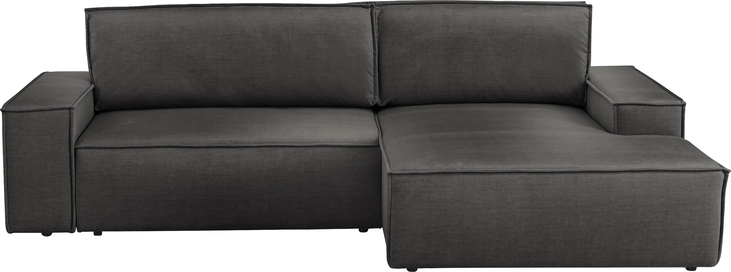 Home affaire Ecksofa SHERWOOD Schlafsofa 267 cm, L-Form, Schlaffunktion mit günstig online kaufen