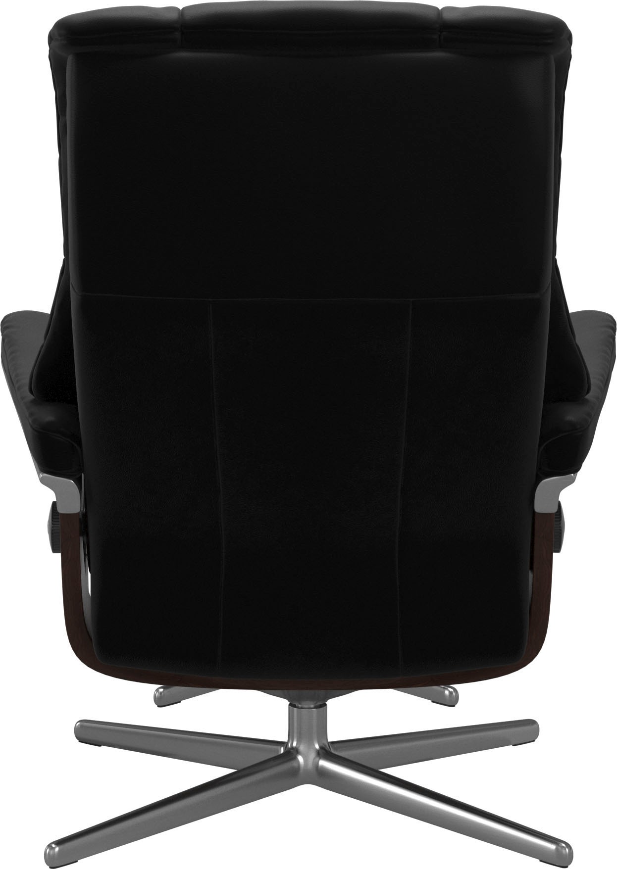 Stressless® Fußhocker »Mayfair«, mit Cross Base, Größe S, M & L, Holzakzent Braun