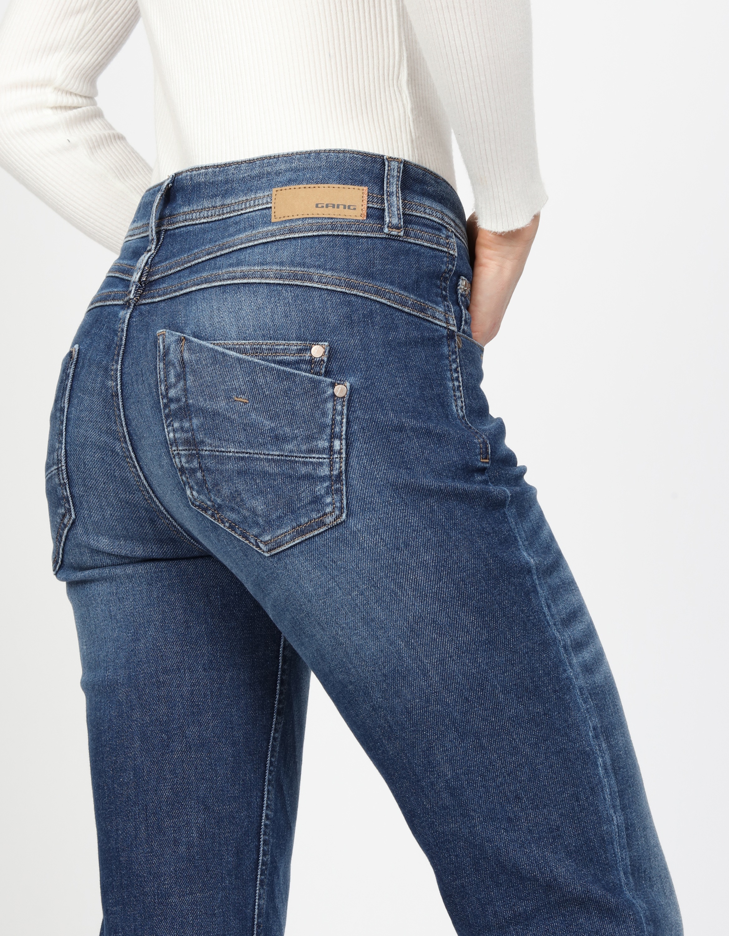 GANG Straight-Jeans »GANG Jeans Straight Fit 94AMELIE STRAIGHT«