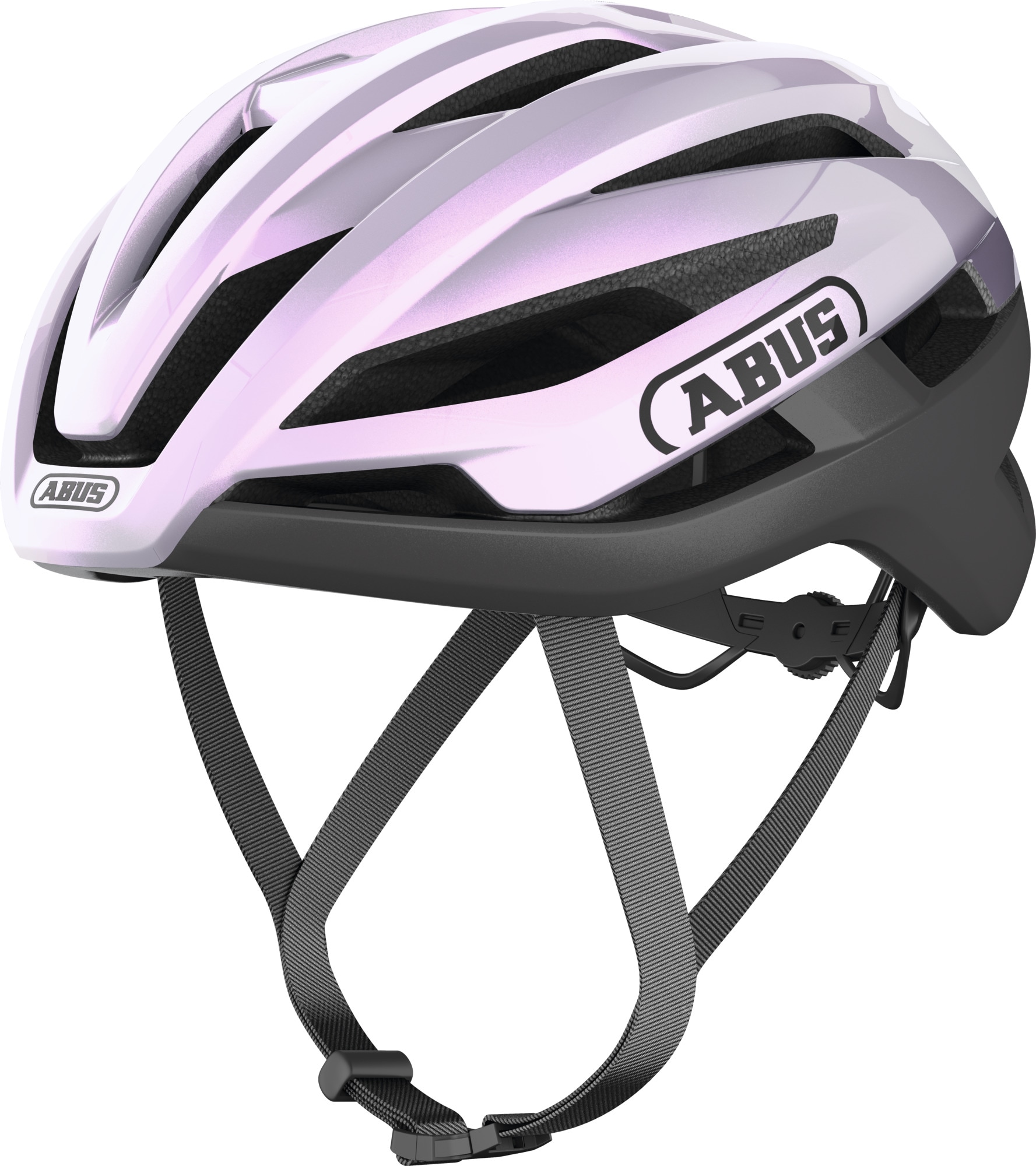 "Fahrradhelm ABUS ""STORMCHASER ACE"" Gr. S, rosa (lila), Helme, S Kopfumfang: 51cm - 55cm"