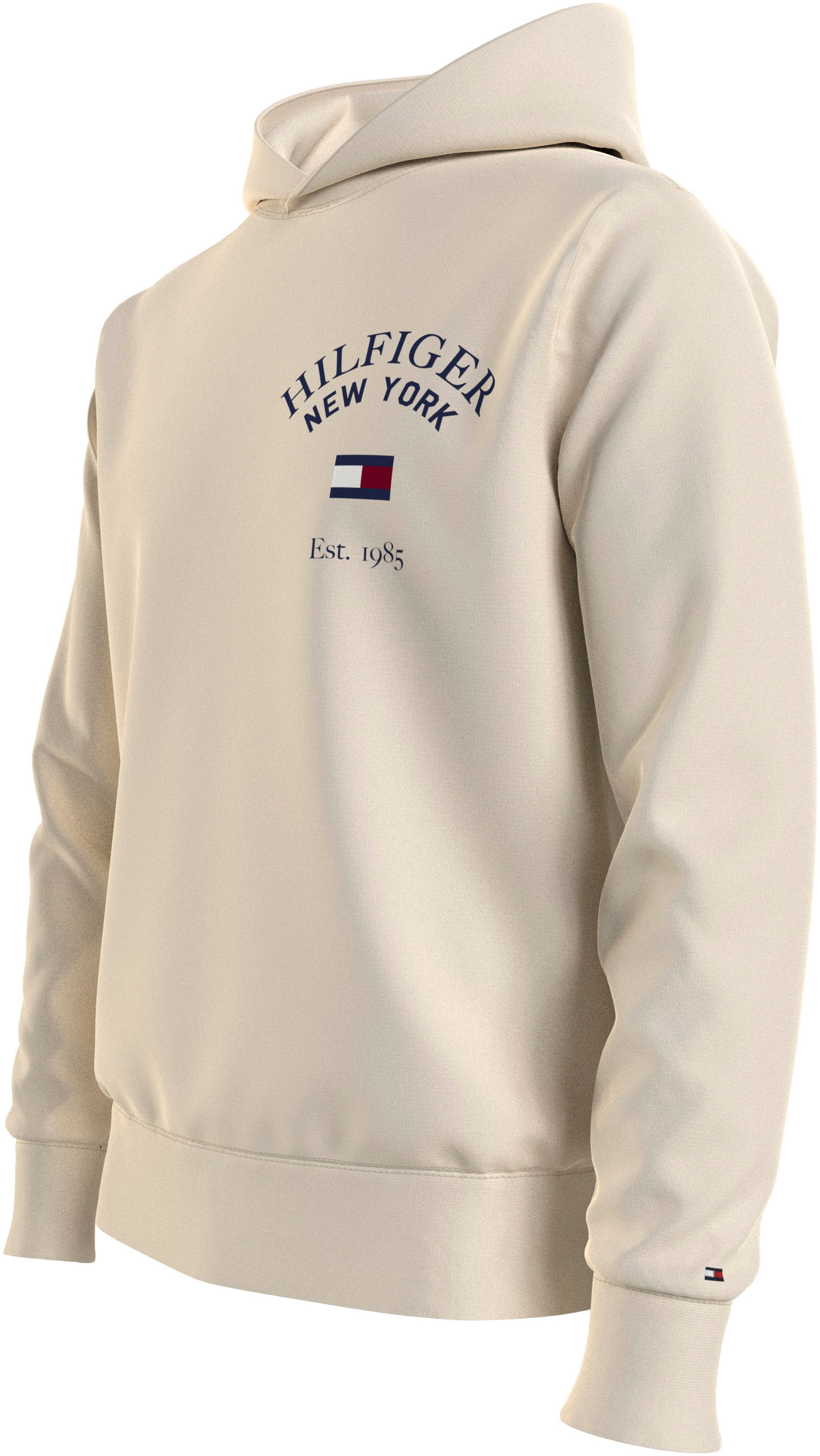 Tommy Hilfiger Hoodie »ARCHED VARSITY HOODY«, von dem Jahr 1985 inspiriert