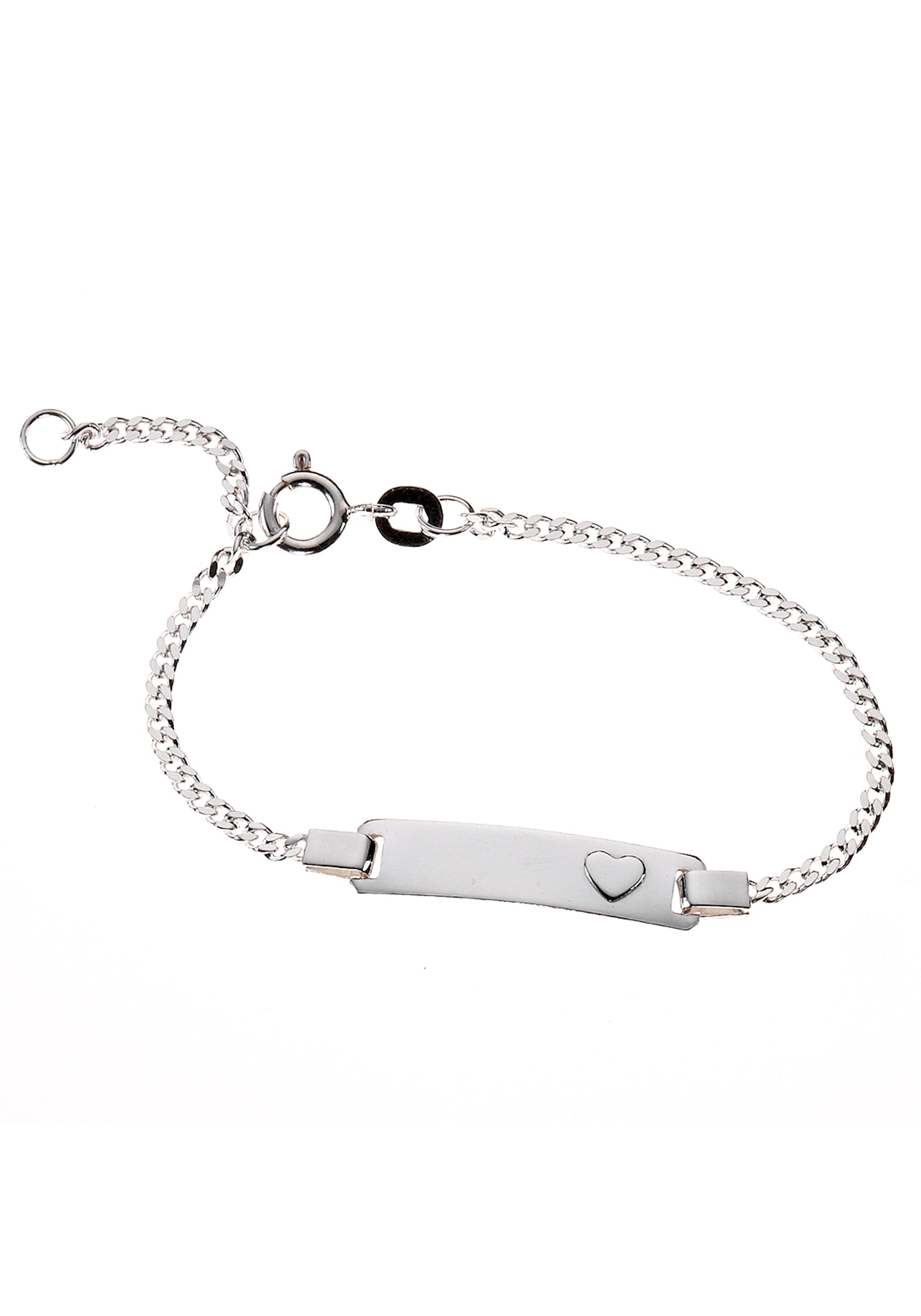 Firetti Armband »Schmuck Geschenk Silber 925 Armkette ID-Platte Panzerkette«