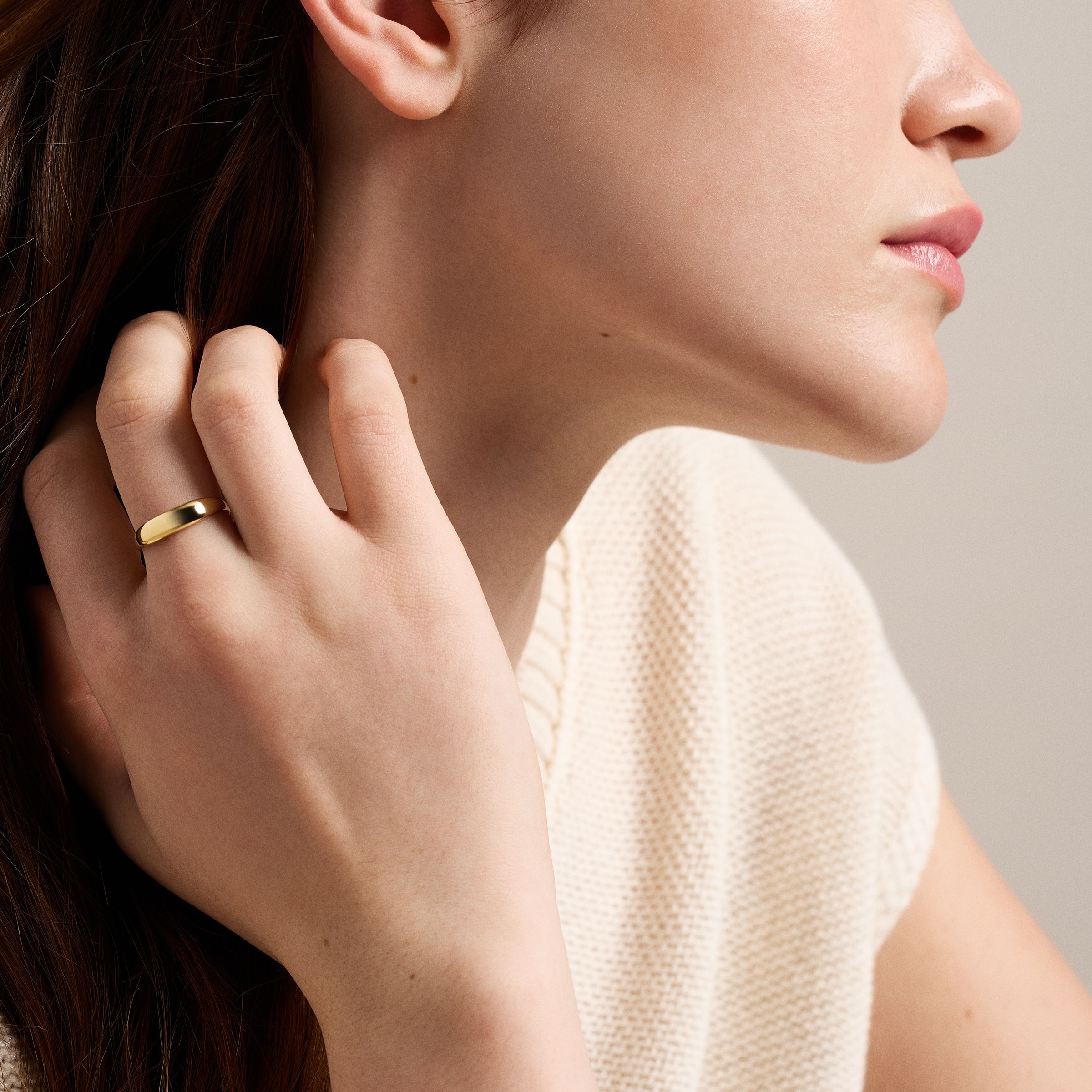 Fossil Fingerring »Ellis«