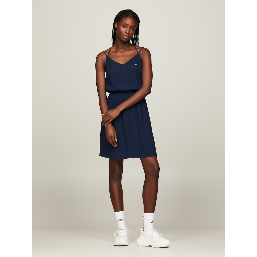 Tommy Jeans Spaghettikleid »TJW ESSENTIAL STRAPPY DRESS«, mit modischer Trägerlösung