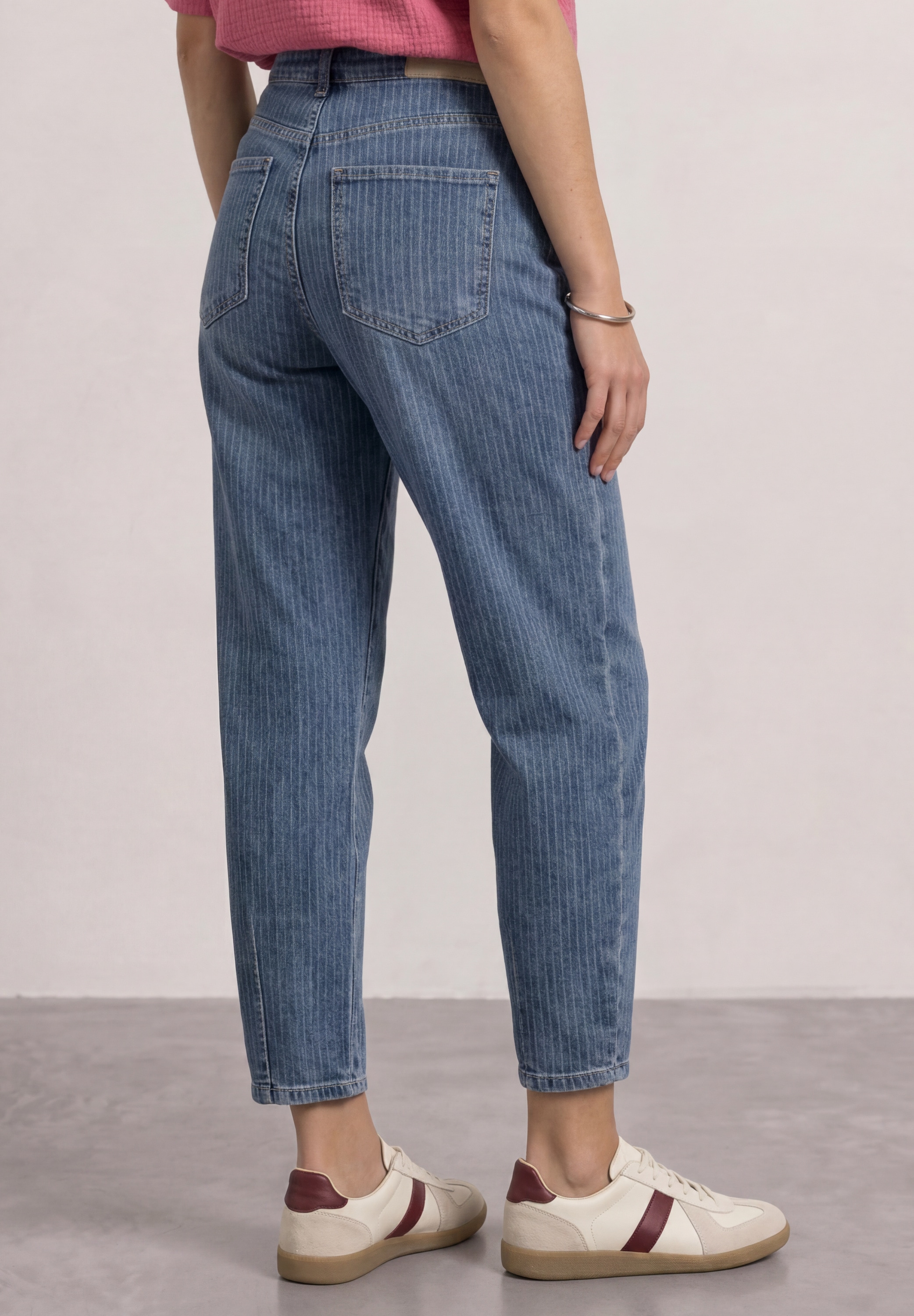 STREET ONE Loose-fit-Jeans High Waist