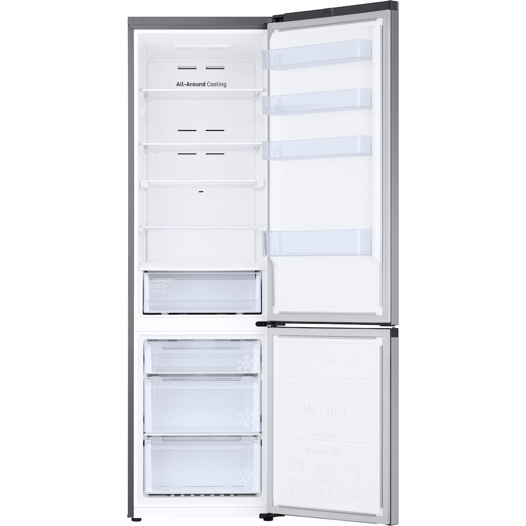 Samsung Kühl-/Gefrierkombination »RL38T671DSA/EG«, RL38T671DSA, 203 cm hoch, 59,5 cm breit