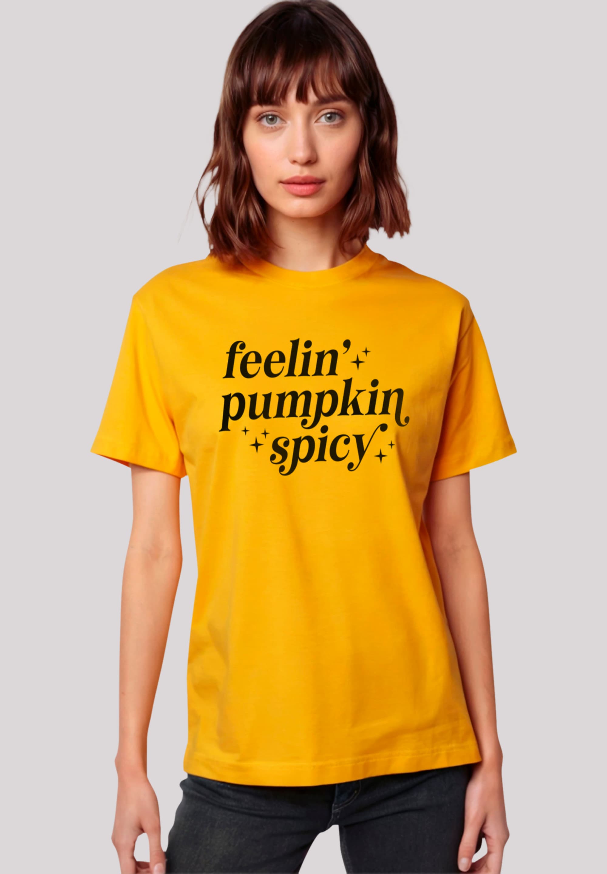 F4NT4STIC T-Shirt "Feelin pumpkin spicy", Premium Qualität, Unisex Schnitt günstig online kaufen