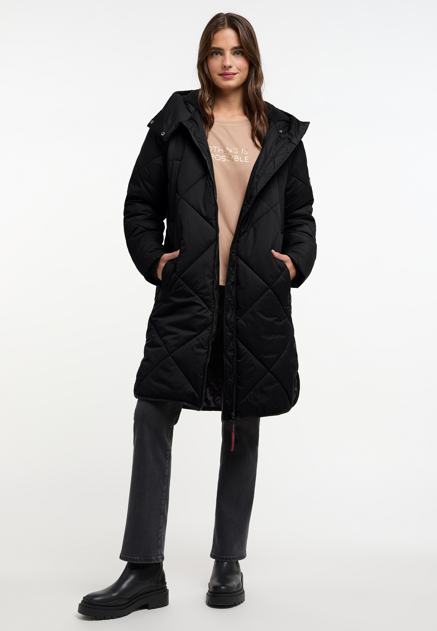 Frieda & Freddies Langmantel »Padded Coat / Richelle«