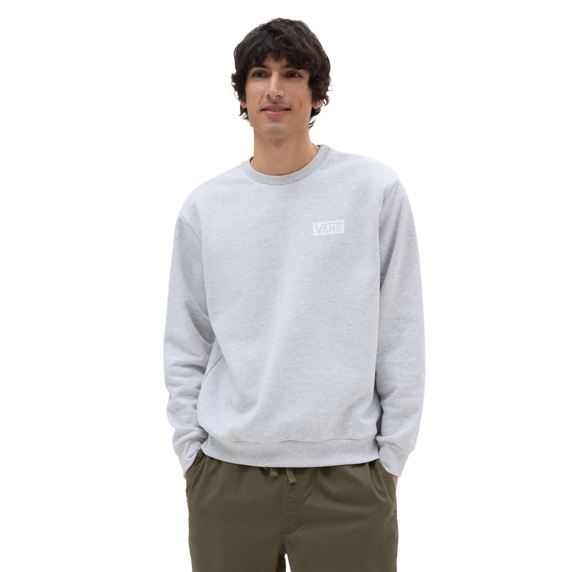 Sweatshirt »RELAXED FIT CREW«, mit Markenlabel
